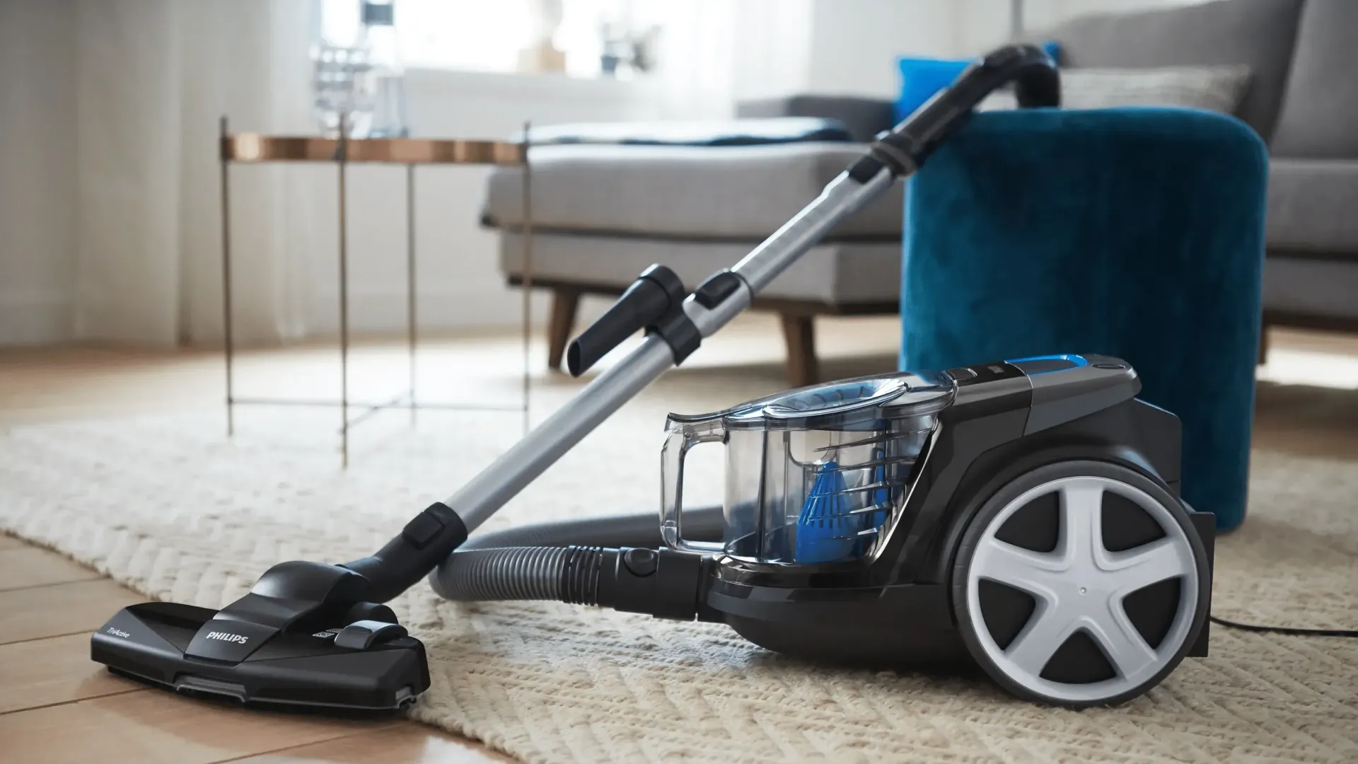 Пилосос безмішковий Philips (Black) (FC9331/09)