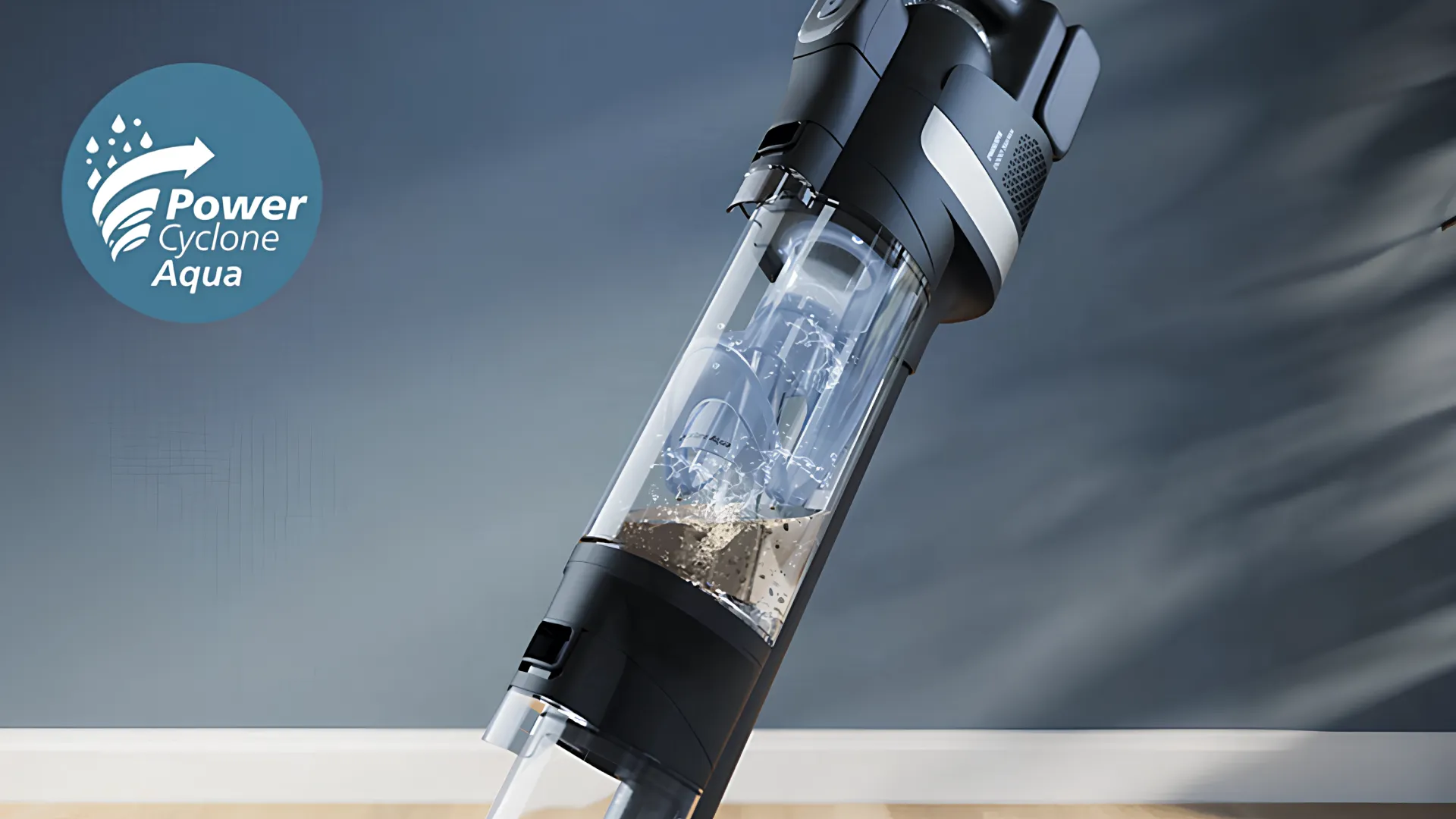 Акумуляторний пилосос Philips AquaTrio XW9463/10 (Black) (XW9463/10)