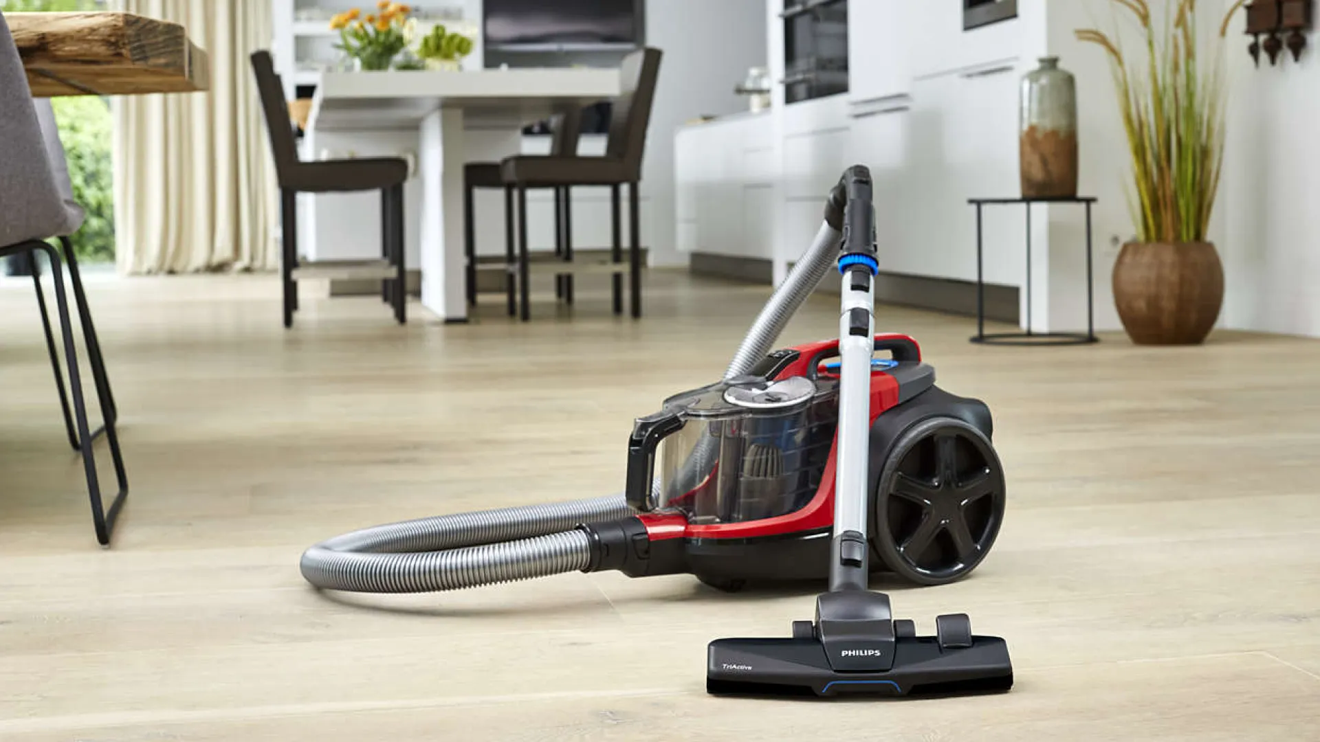 Пилосос безмішковий Philips (Gray/Red) (FC9729/09)