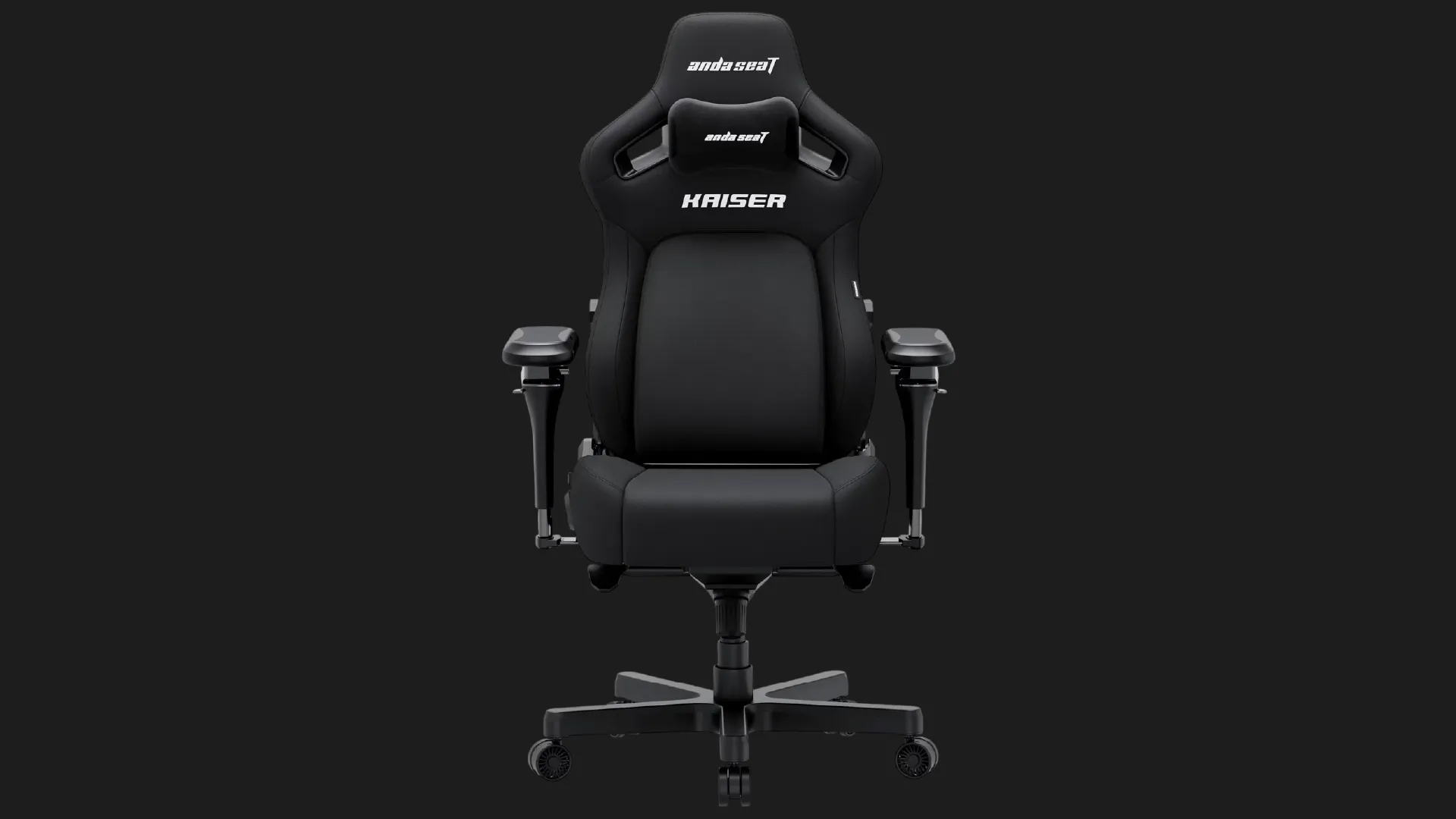 Крісло для геймерів Anda Seat Kaiser 4 V2 Fabric Size XL (Black) (UA)