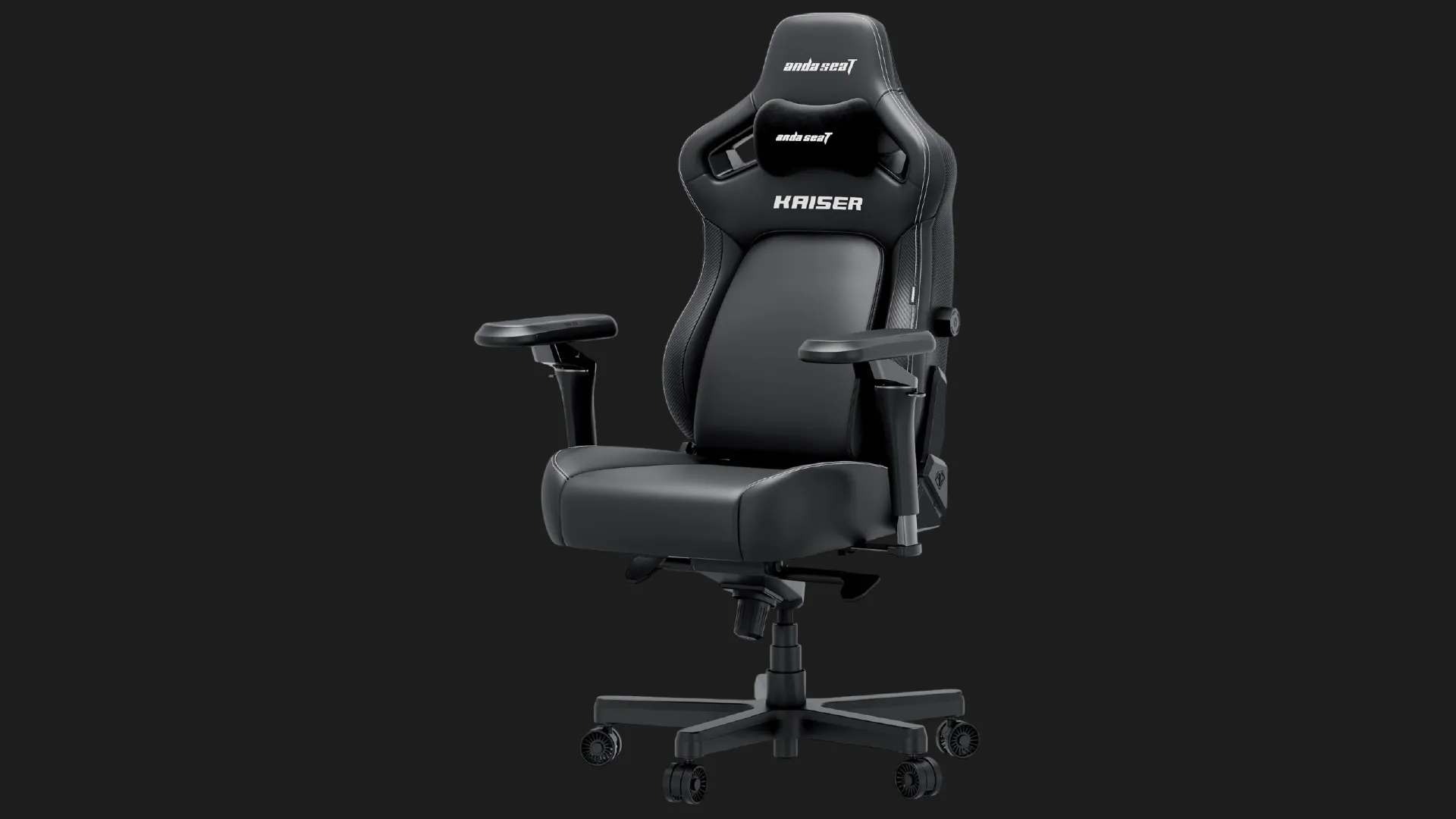 Кресло для геймеров Anda Seat Kaiser 4 V2 PVC Size XL (Black) (UA)