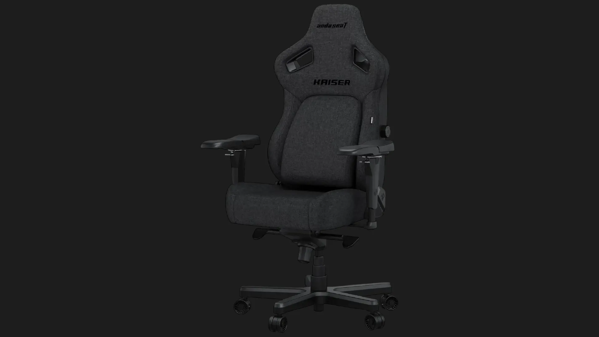 Крісло для геймерів Anda Seat Kaiser 4 V2 Fabric Size XL (Dark Gray) (UA)