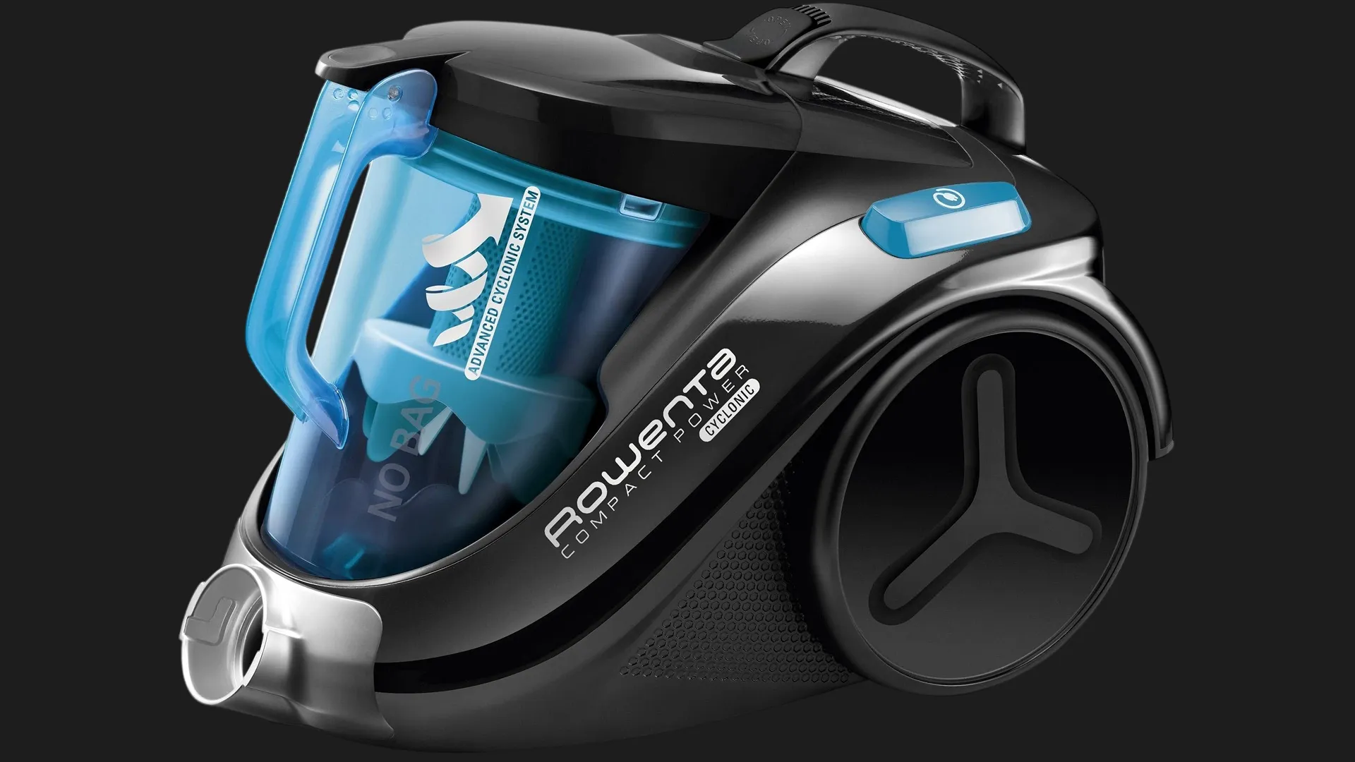 Пилосос безмішковий Rowenta (Black/Blue) (RO3731EA)