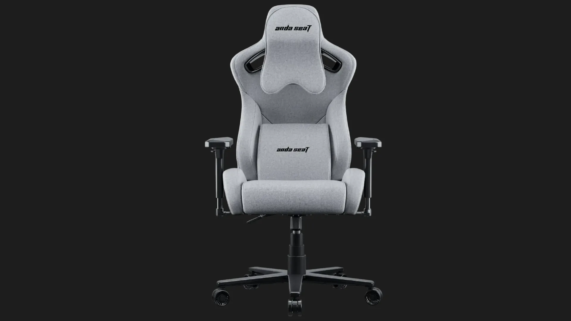 Кресло для геймеров Anda Seat Kaiser Frontier Linen Fabric Size XL (Gray) (UA)