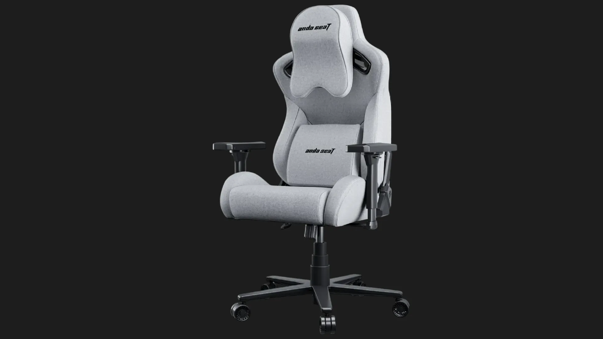 Крісло для геймерів Anda Seat Kaiser Frontier Linen Fabric Size XL (Gray) (UA)