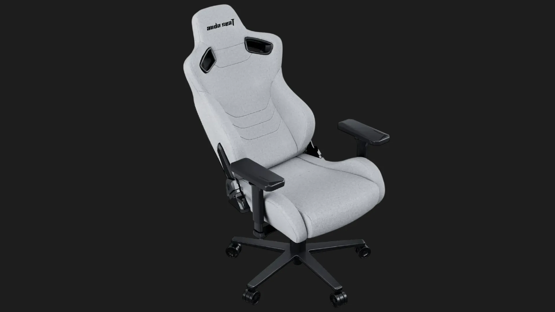 Крісло для геймерів Anda Seat Kaiser Frontier Linen Fabric Size XL (Gray) (UA)