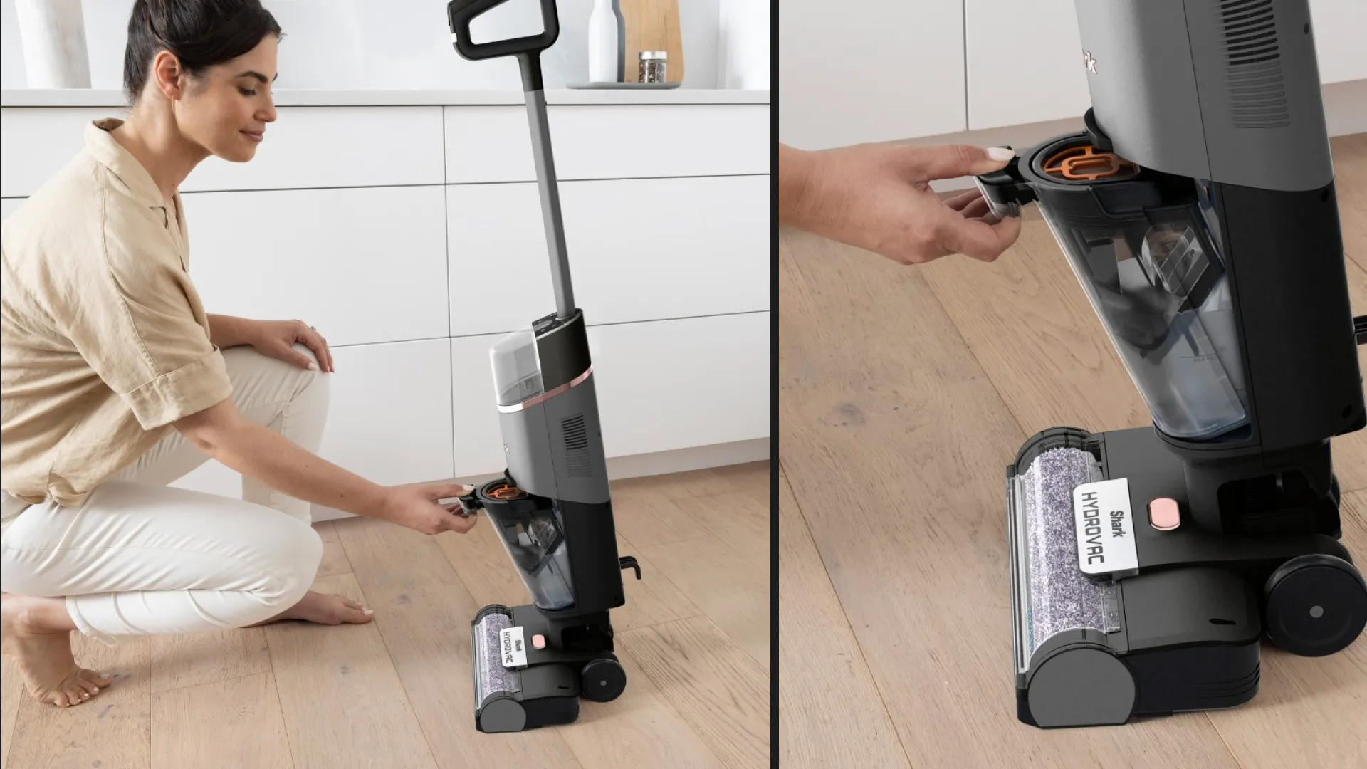 Аккумуляторный пылесос Shark HydroVac Hard Floor Cleaner WD210EU (Gray/Black) (WD210EU)