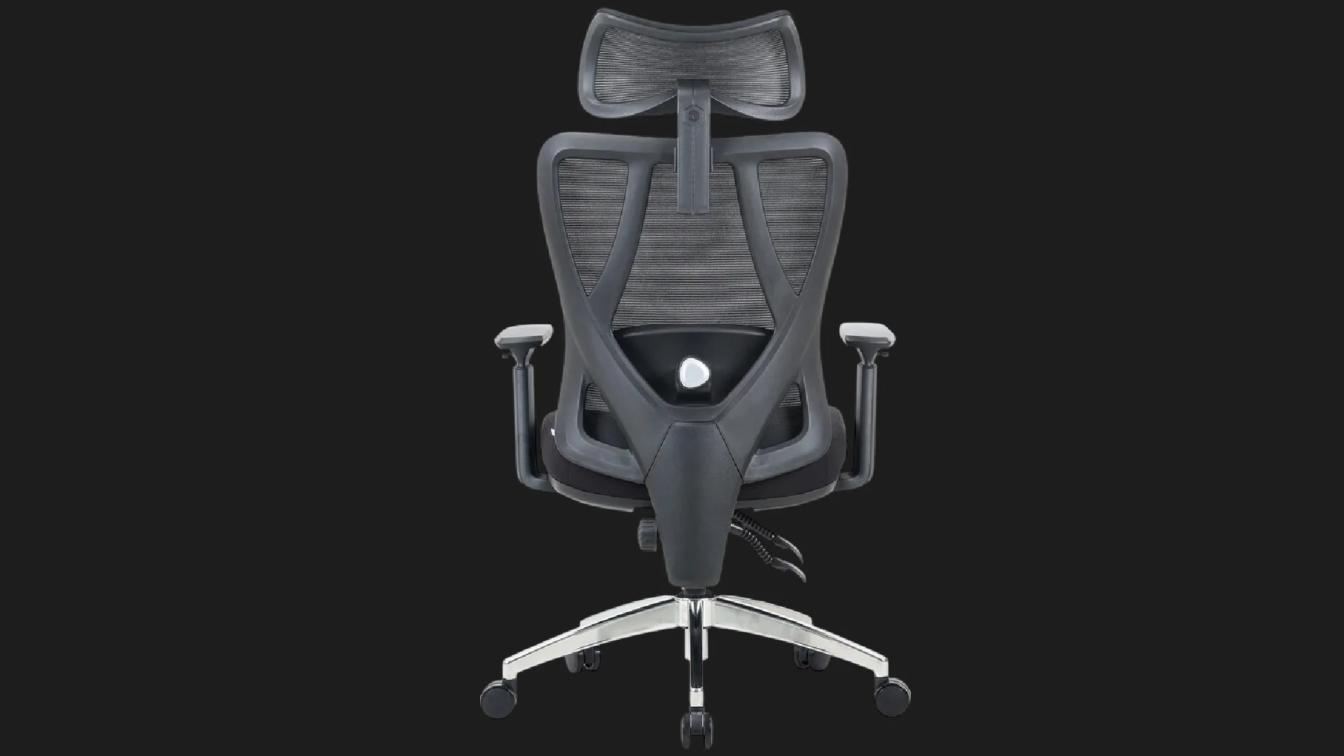 Крісло офісне ергономічне OfficePro Aero OC490B (Black) (UA)
