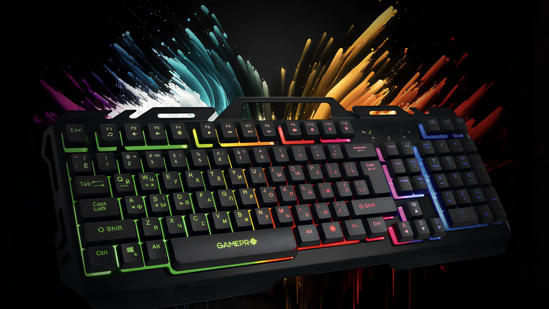 Клавиатура GamePro GK670 USB (Black) (GK670) (UA)