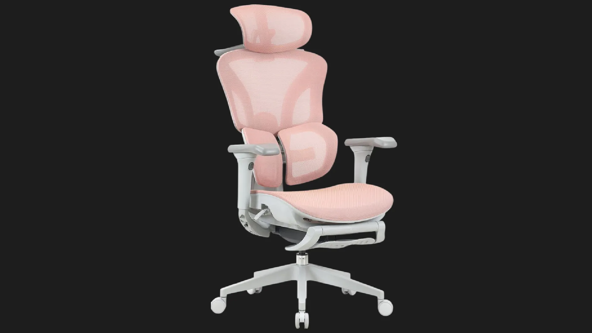 Крісло офісне OfficePro Elite OC950GLP (Gray/Light Pink) (UA)