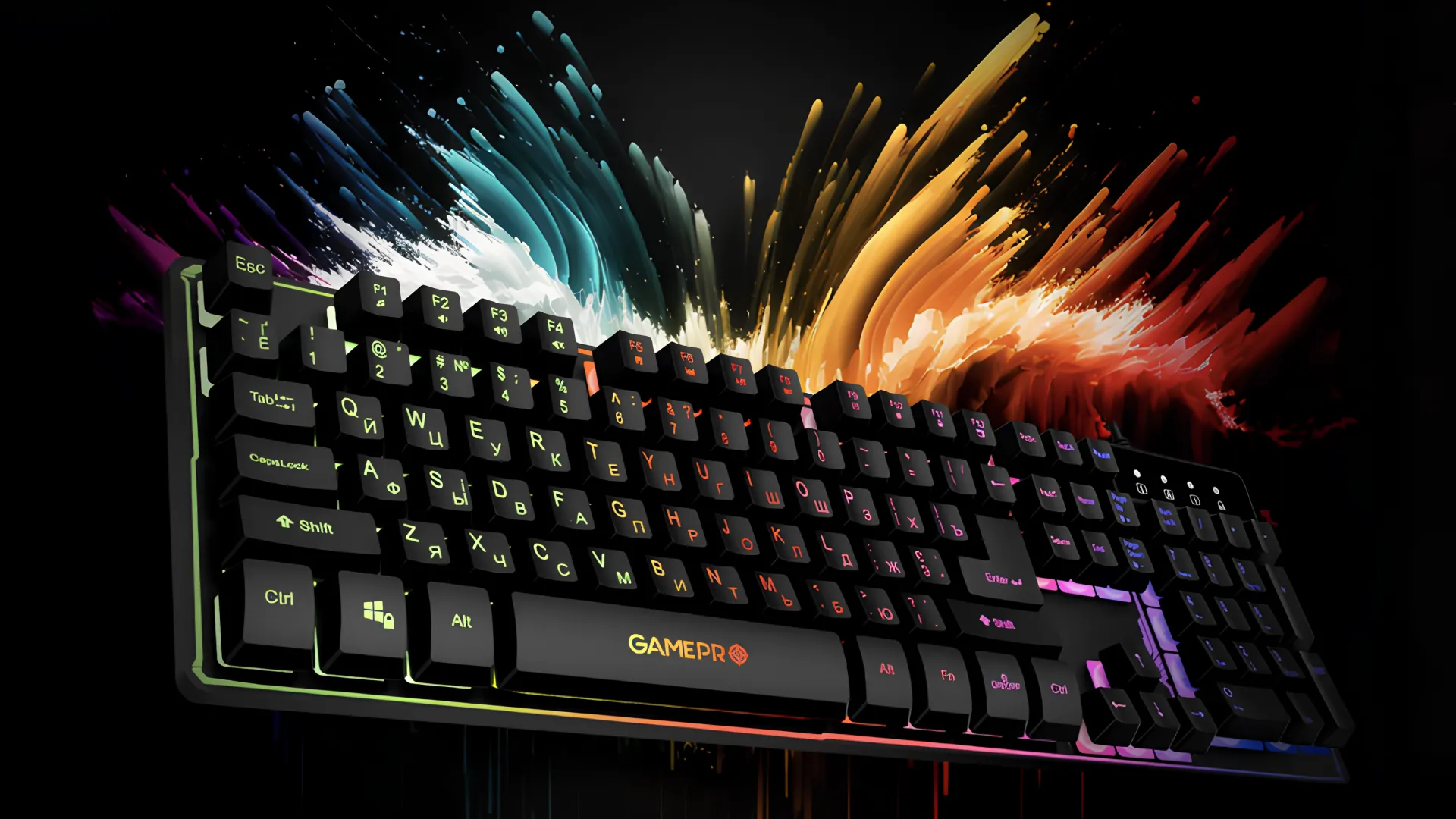 Клавиатура GamePro Nitro+ GK576 (Black) (GK576) (UA)
