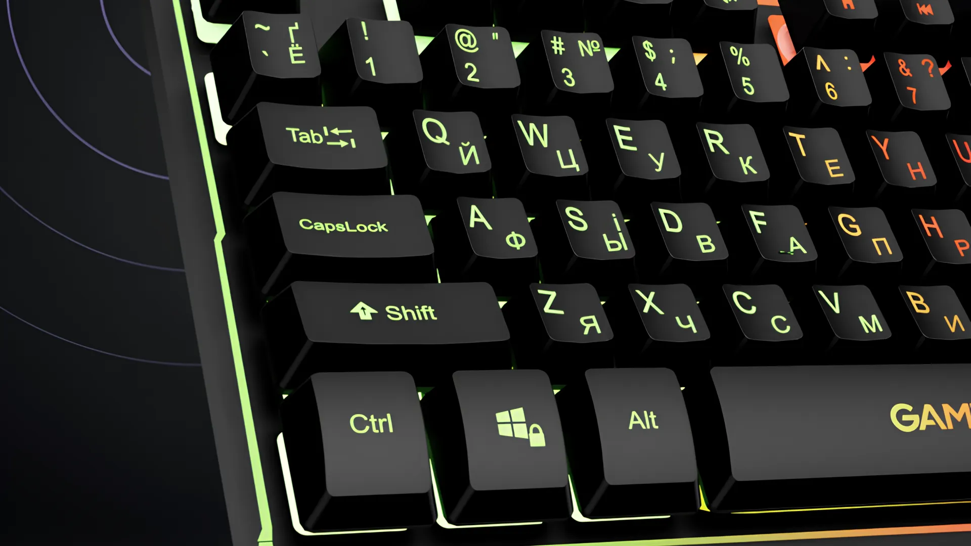 Клавиатура GamePro Nitro+ GK576 (Black) (GK576) (UA)