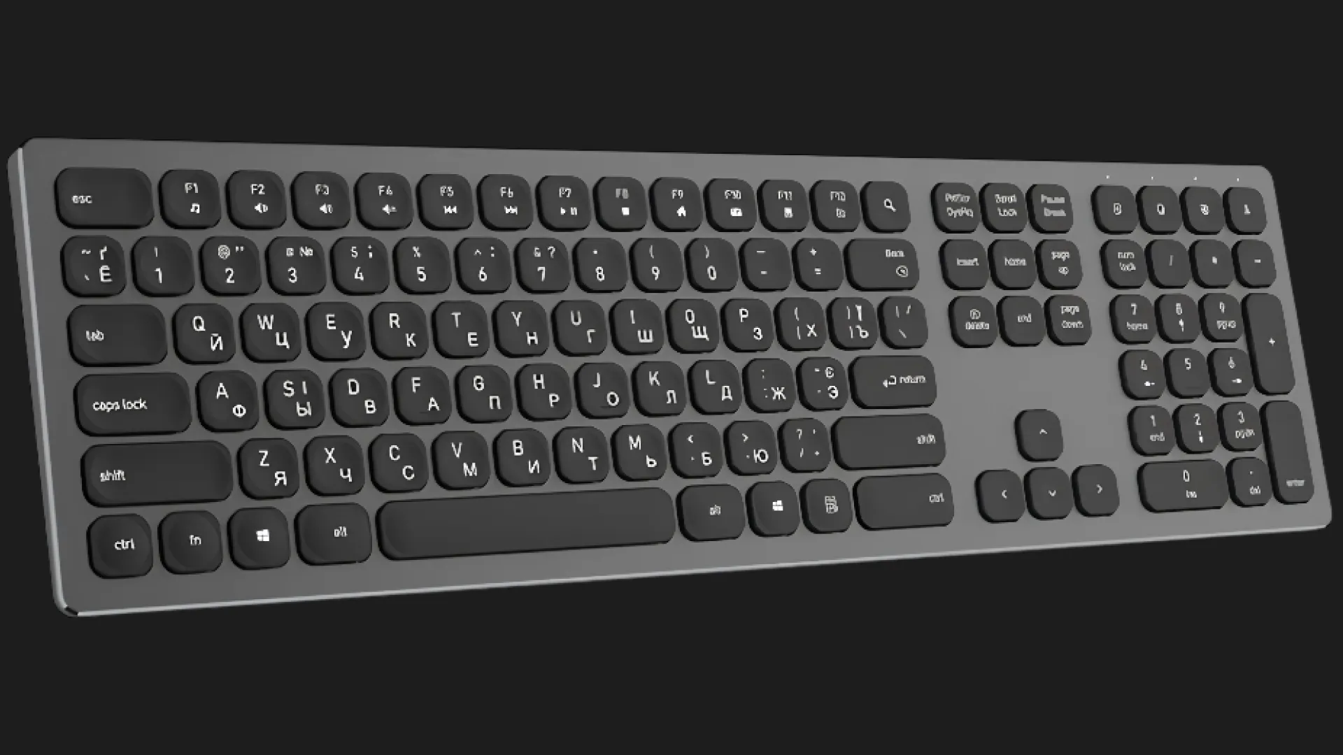 Клавиатура OfficePro SK1550 Wireless (Black) (SK1550B) (UA)