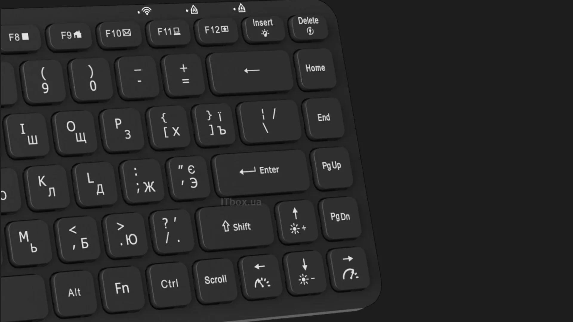 Клавиатура OfficePro SK790B Wireless/Bluetooth (Black) (SK790B) (UA)