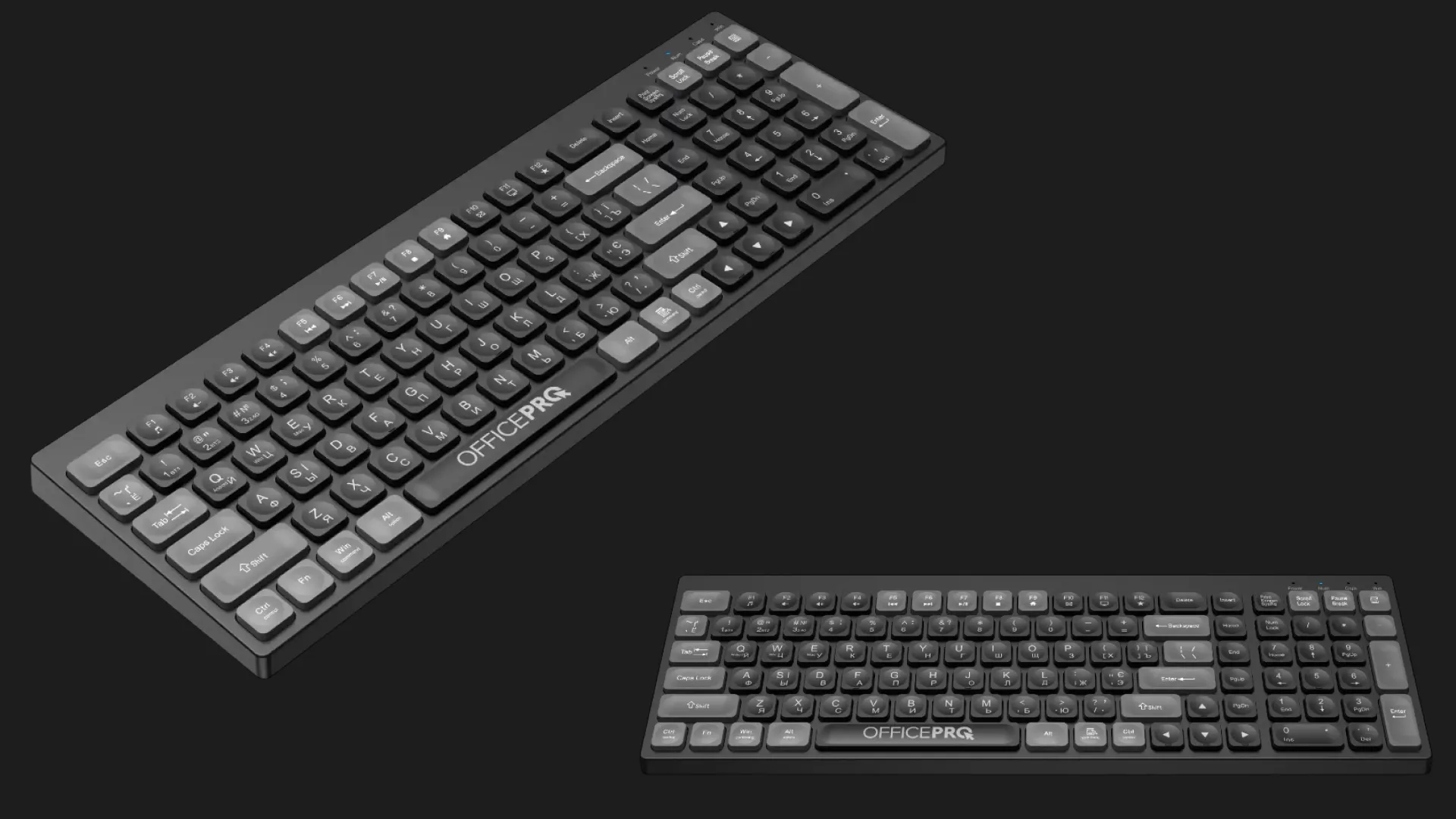 Клавиатура OfficePro SK985B (Black) (SK985B) (UA)