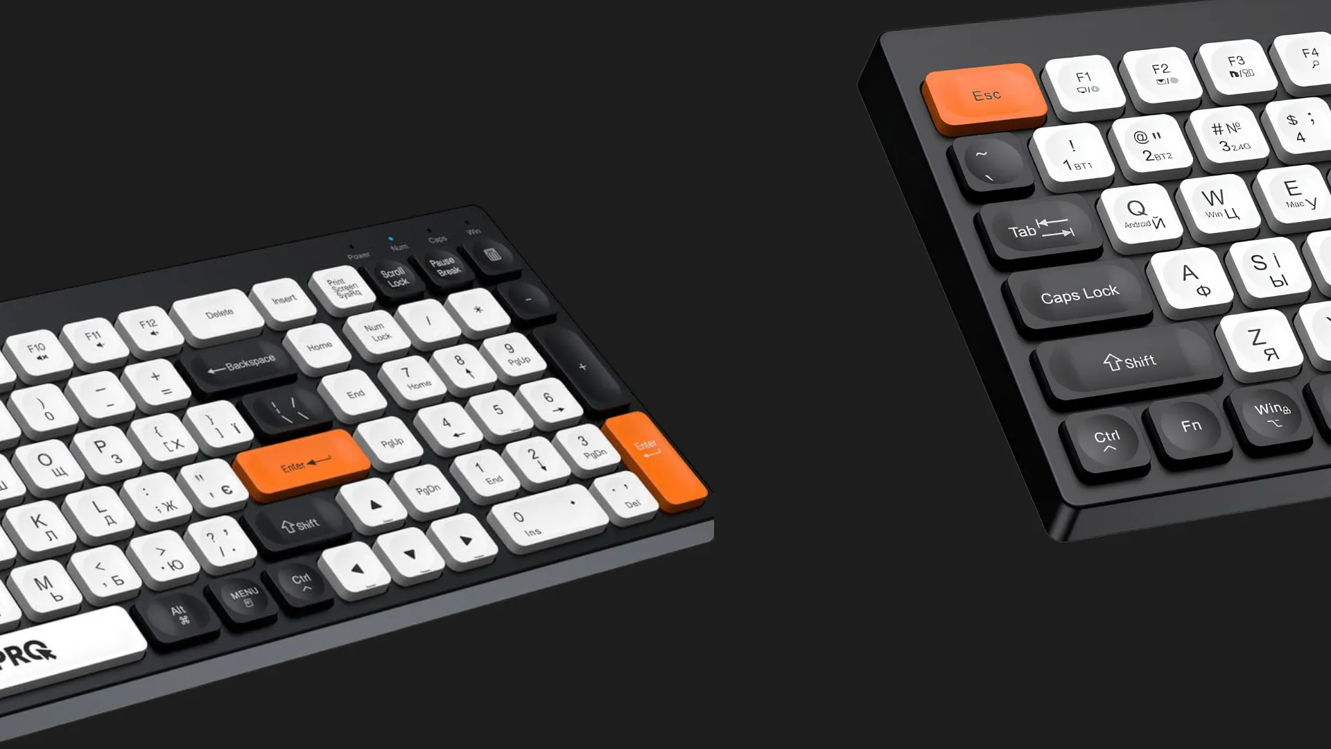 Клавиатура OfficePro SK985BO (Black/White) (SK985BO) (UA)