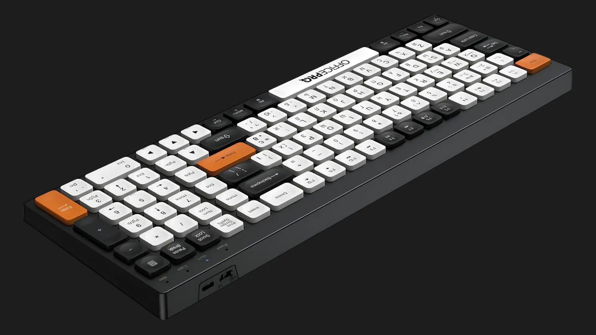 Клавиатура OfficePro SK985BO (Black/White) (SK985BO) (UA)