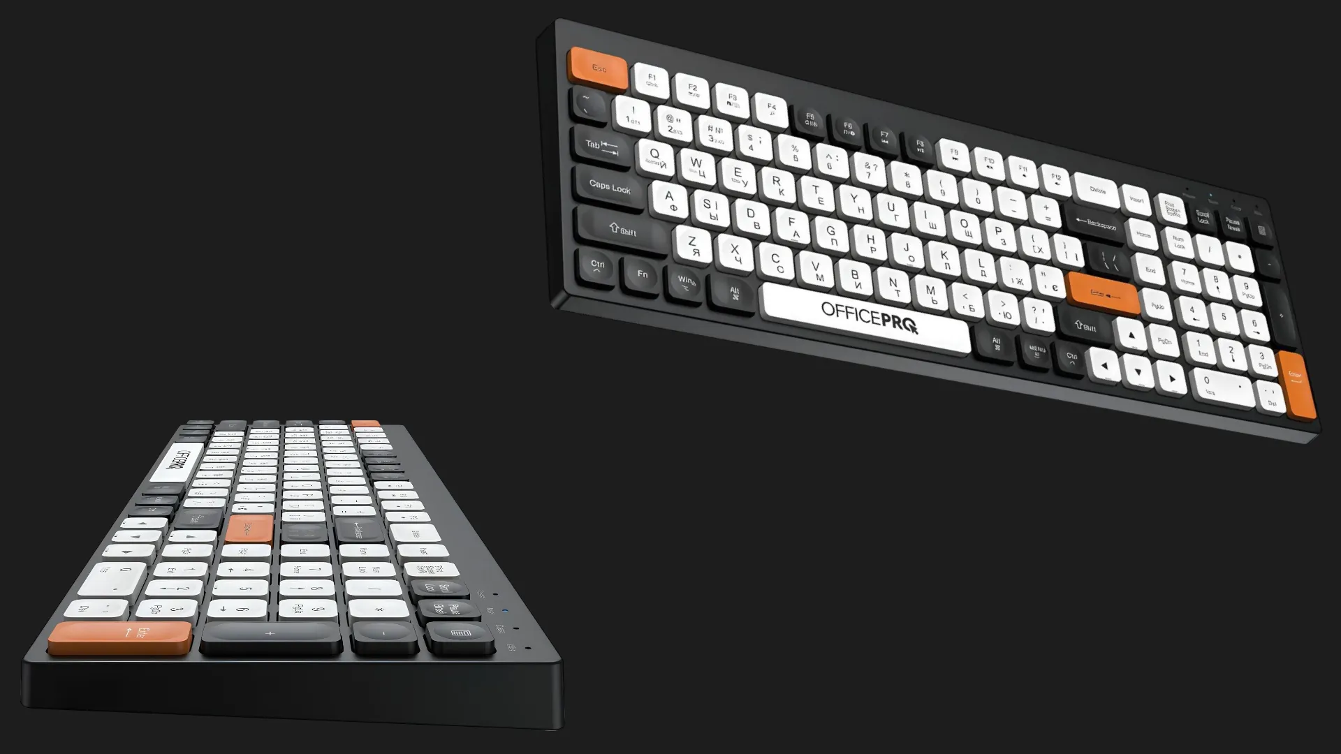 Клавиатура OfficePro SK985BO (Black/White) (SK985BO) (UA)
