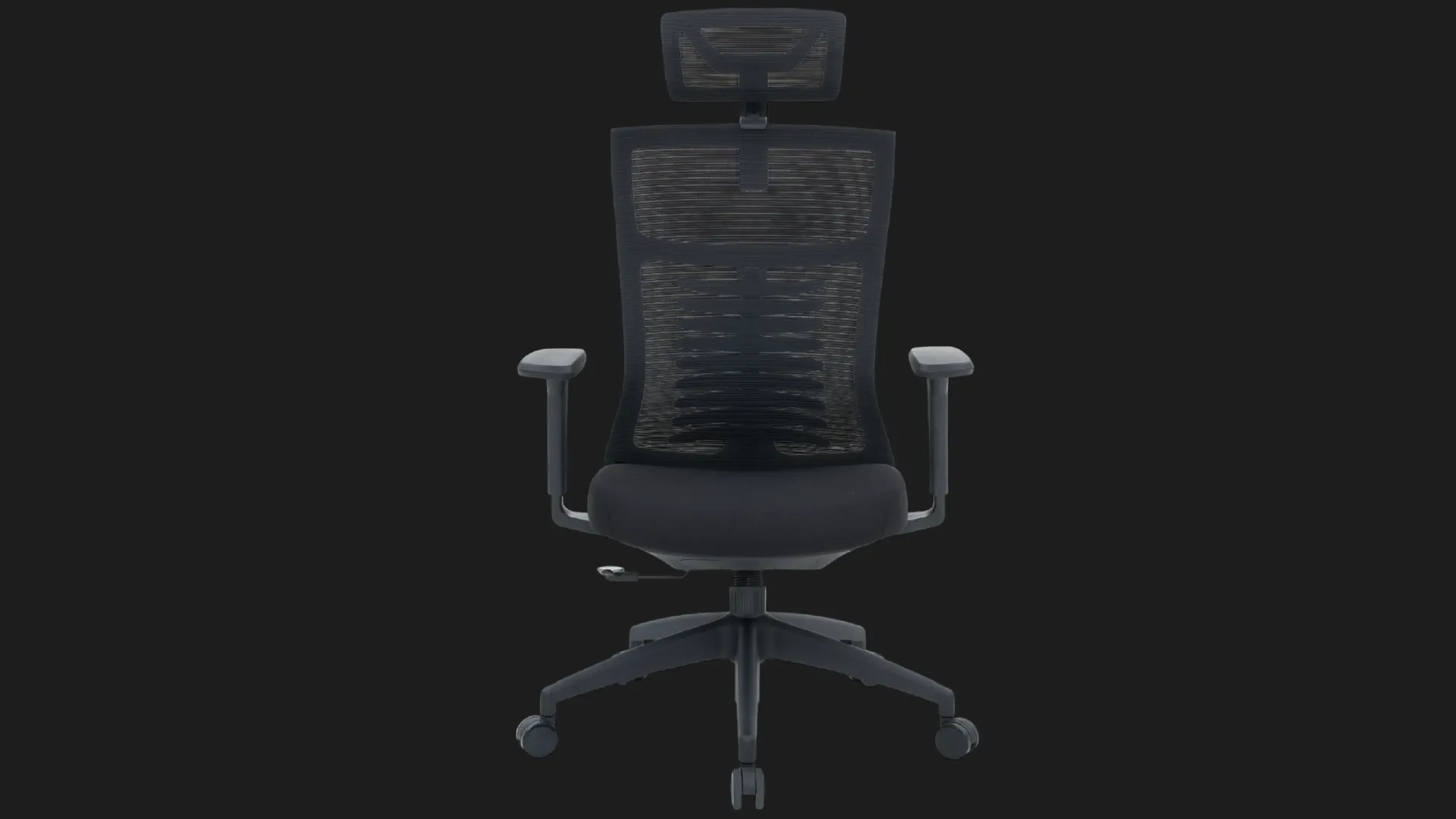 Крісло офісне OfficePro Balance OC550-B-B-B (Black) (UA)