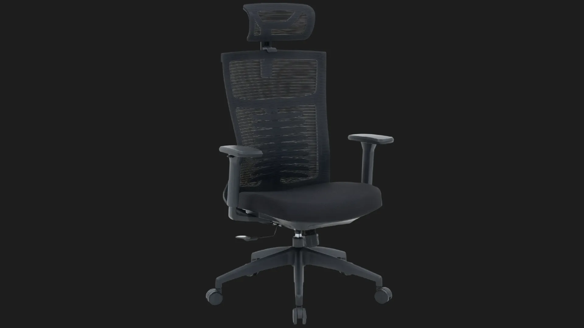 Крісло офісне OfficePro Balance OC550-B-B-B (Black) (UA)