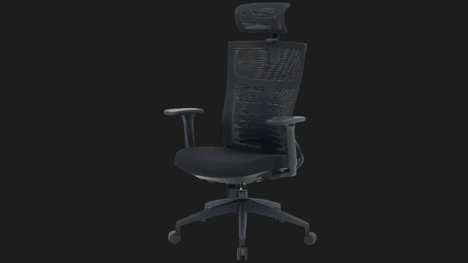 Крісло офісне OfficePro Balance OC550-B-B-B (Black) (UA)