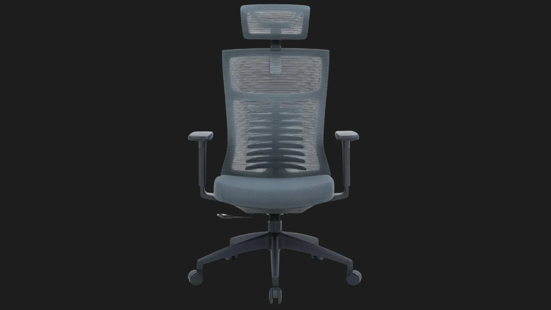Крісло офісне Officepro Balance OC550-B-DG-DG (Black/Dark Gray) (UA)
