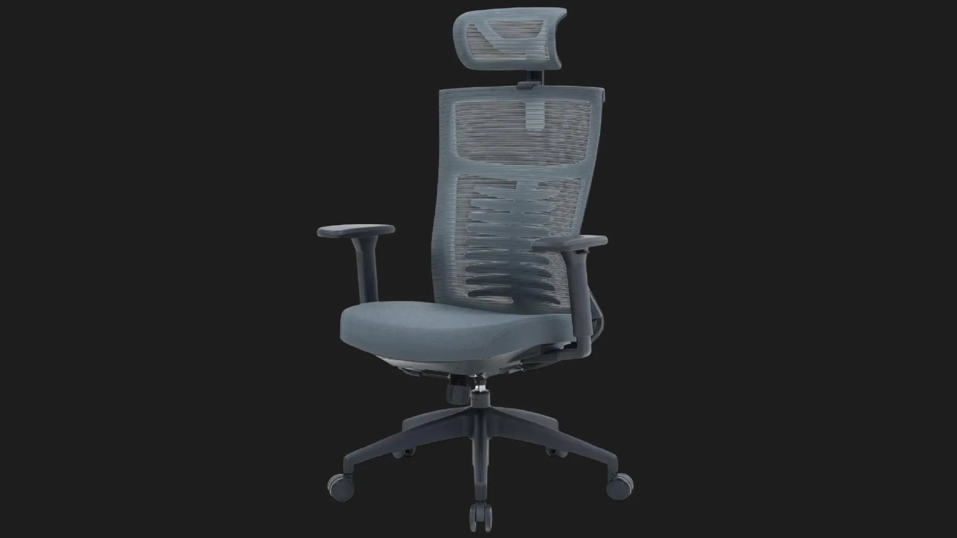 Крісло офісне Officepro Balance OC550-B-DG-DG (Black/Dark Gray) (UA)
