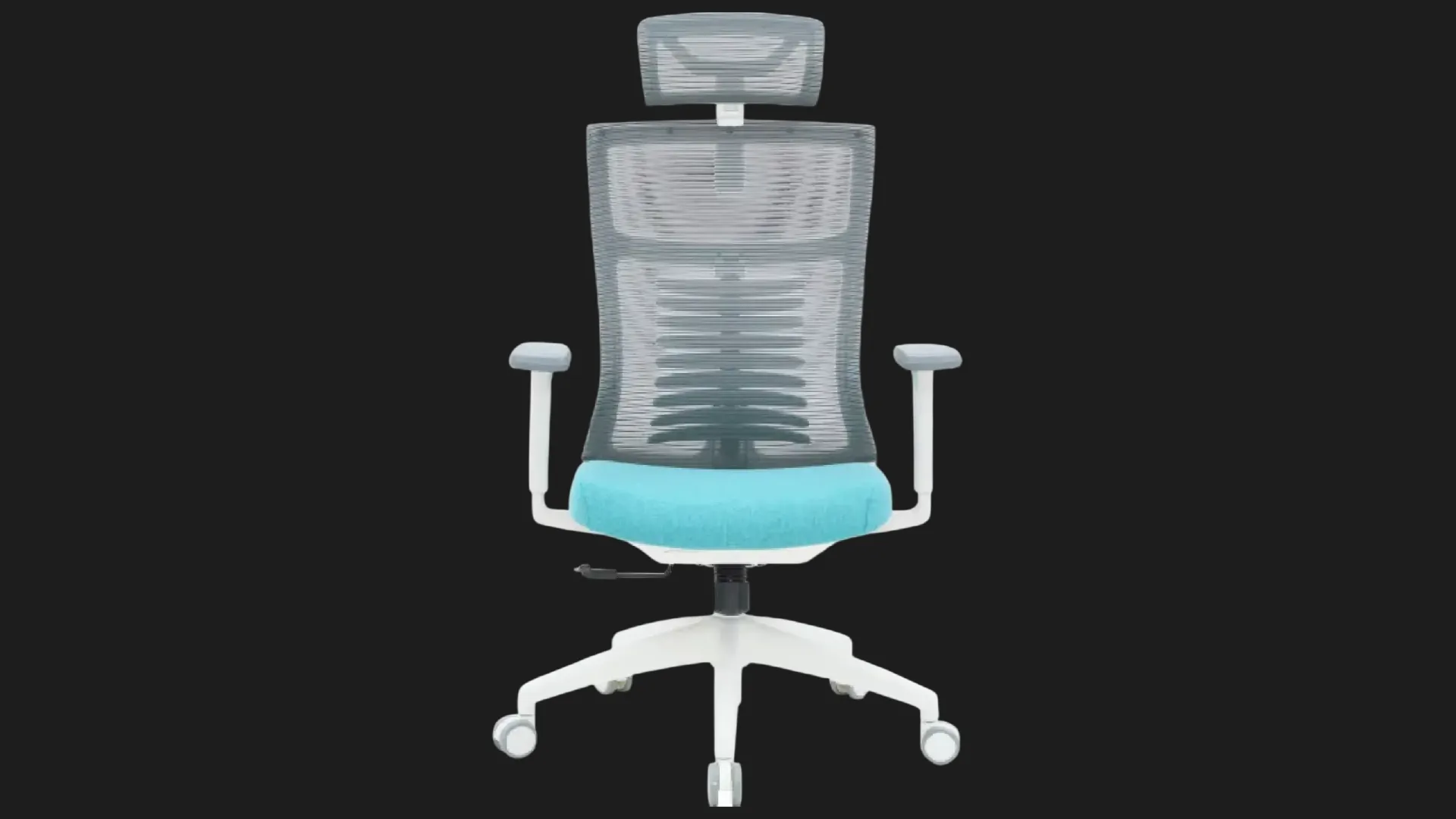 Крісло офісне Officepro Balance OC550-W-DG-BL (White/Dark Gray/Blue) (UA)