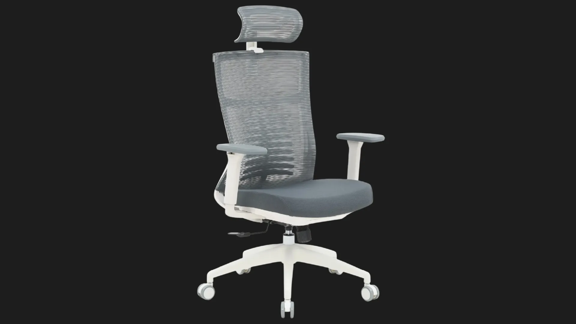 Крісло офісне Officepro Balance OC550-W-DG-DG (White/Dark Gray) (UA)
