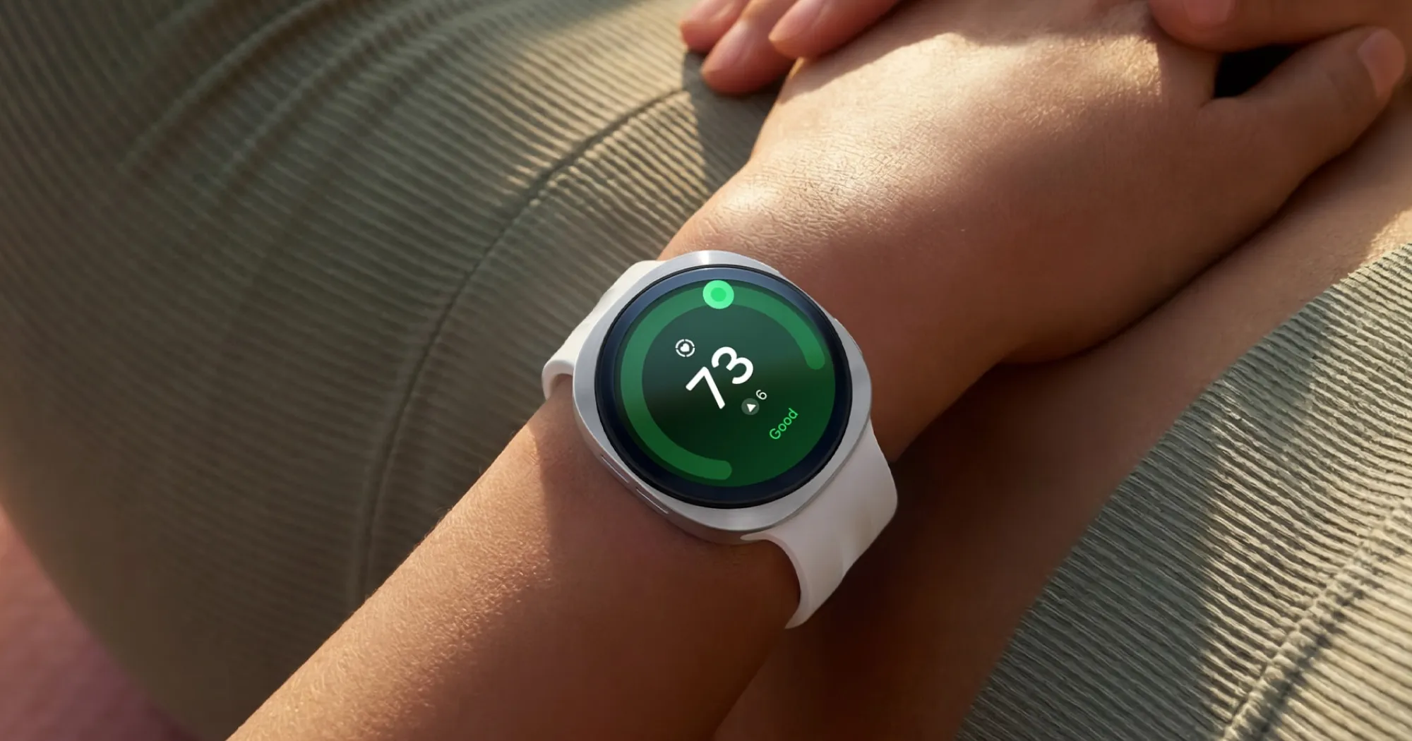 Смарт-годинник Samsung Galaxy Watch 9 40mm Cream with Cream Sport Band (SM-L340NZEA) (Standard)