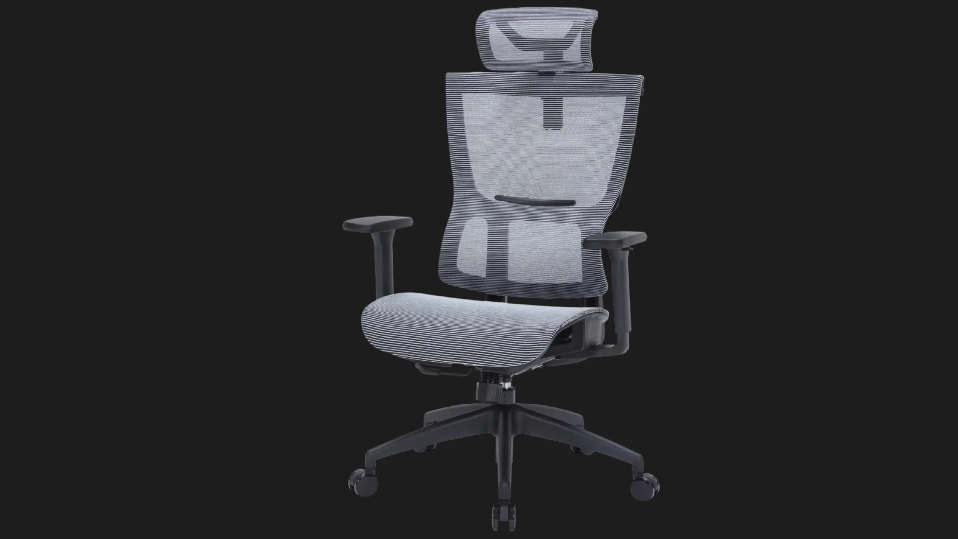 Офисное кресло Officepro Elegant OC660-B-DG-DG (Black/Dark Gray) (UA)