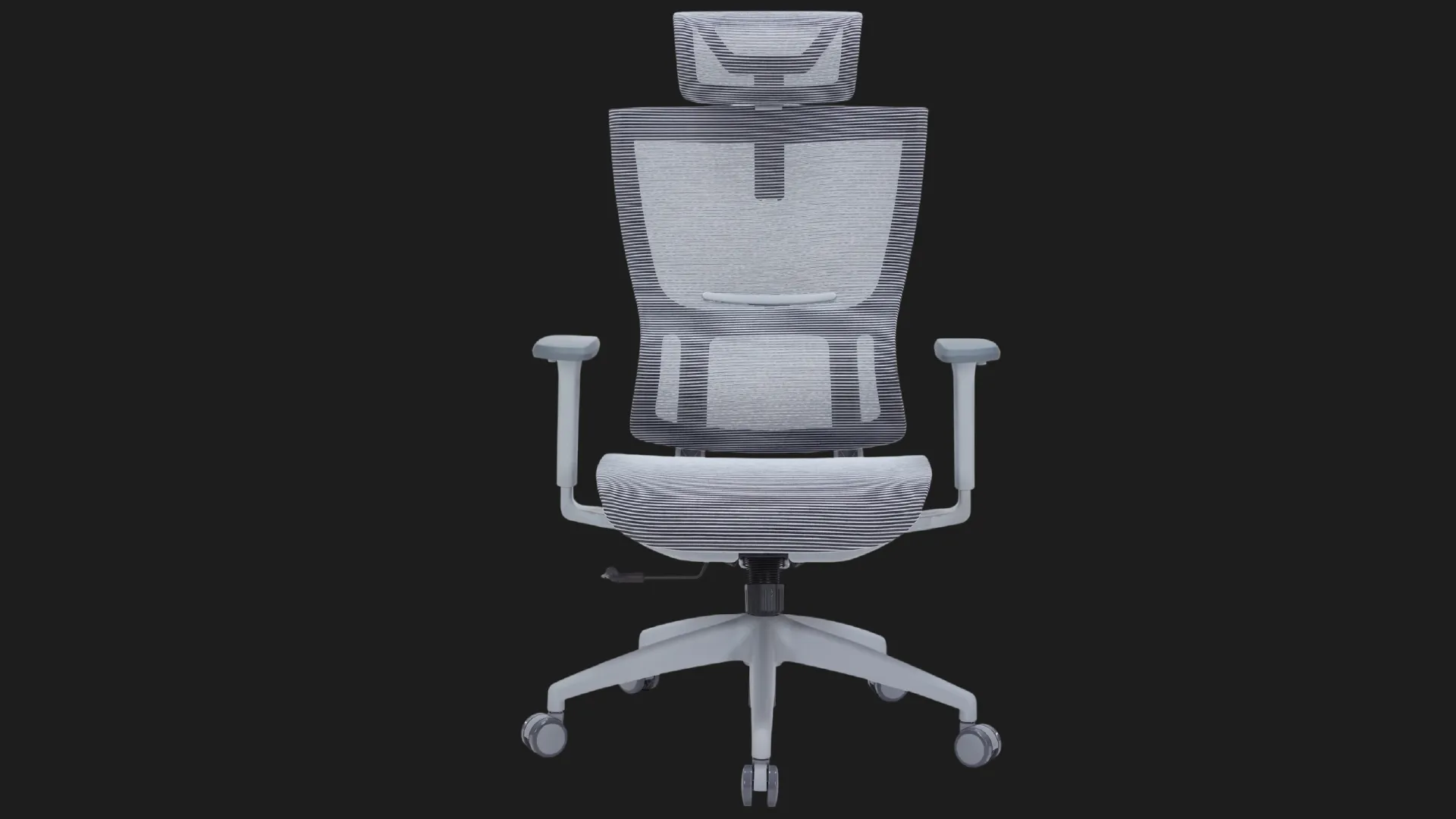 Крісло офісне Officepro Elegant OC660-G-DG-DG (Gray/Dark Gray) (UA)