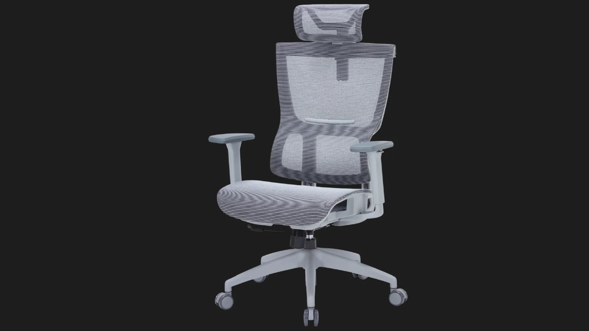 Крісло офісне Officepro Elegant OC660-G-DG-DG (Gray/Dark Gray) (UA)