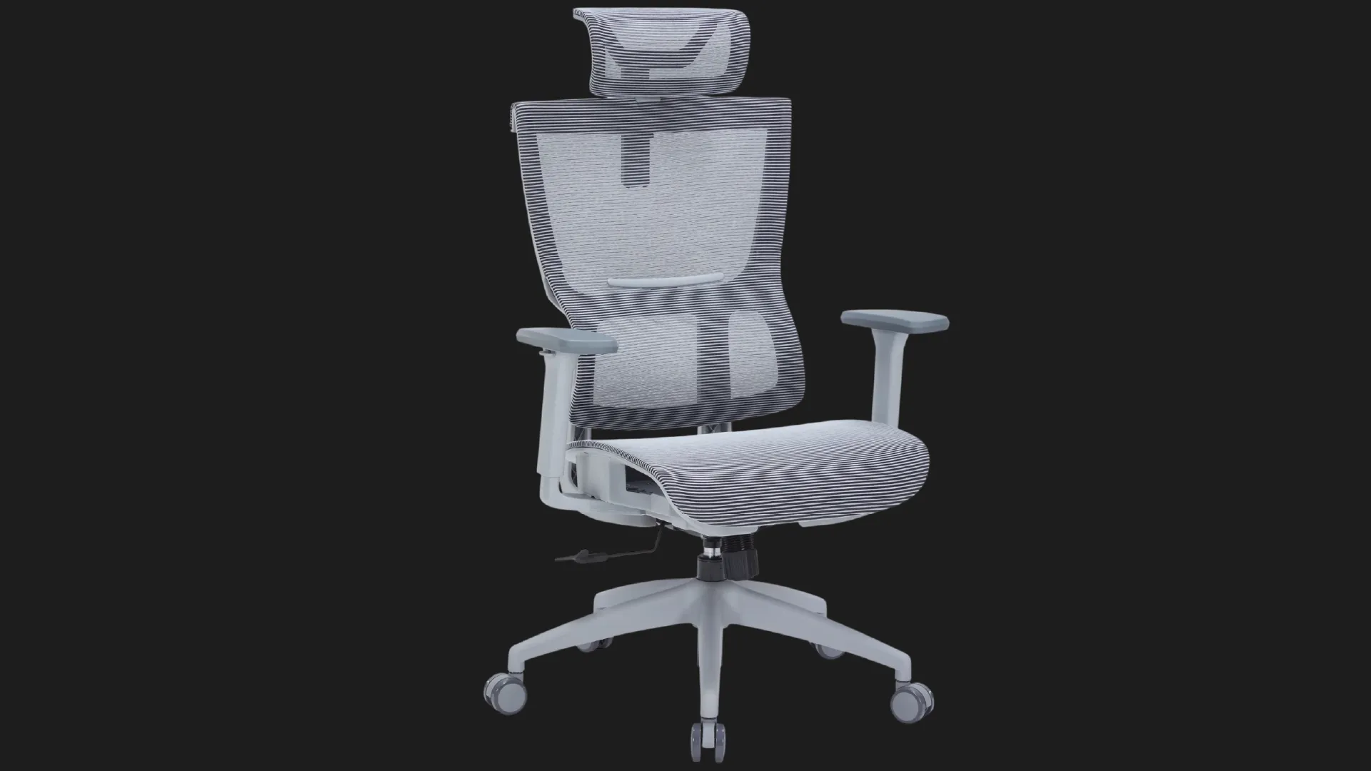 Крісло офісне Officepro Elegant OC660-G-DG-DG (Gray/Dark Gray) (UA)