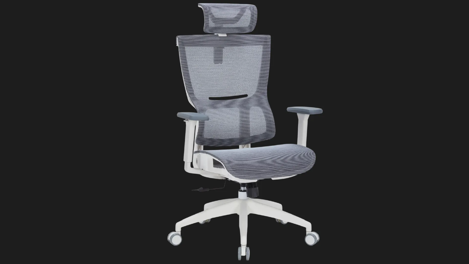 Офисное кресло Officepro Elegant OC660-W-DG-DG (White/Dark Gray) (UA)