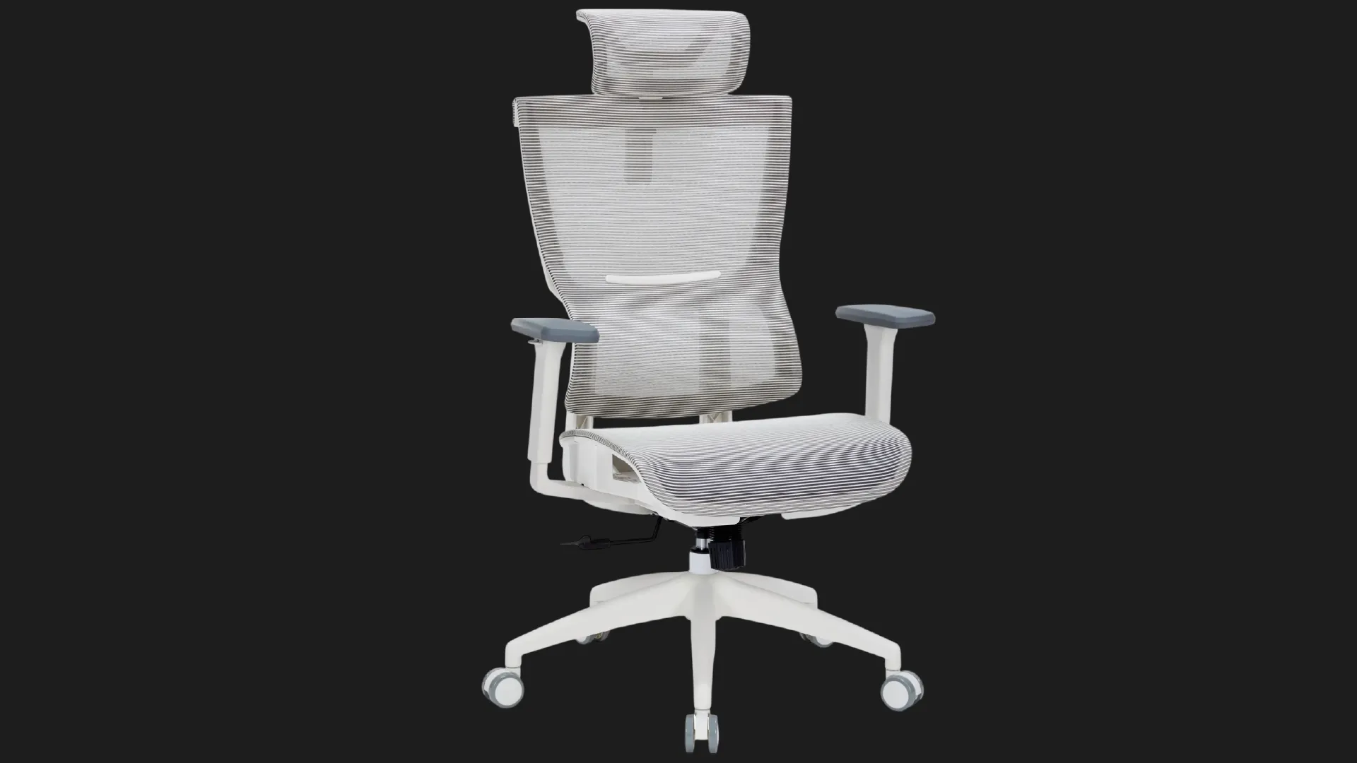 Крісло офісне Officepro Elegant OC660-W-LG-LG (White/Light Gray) (UA)