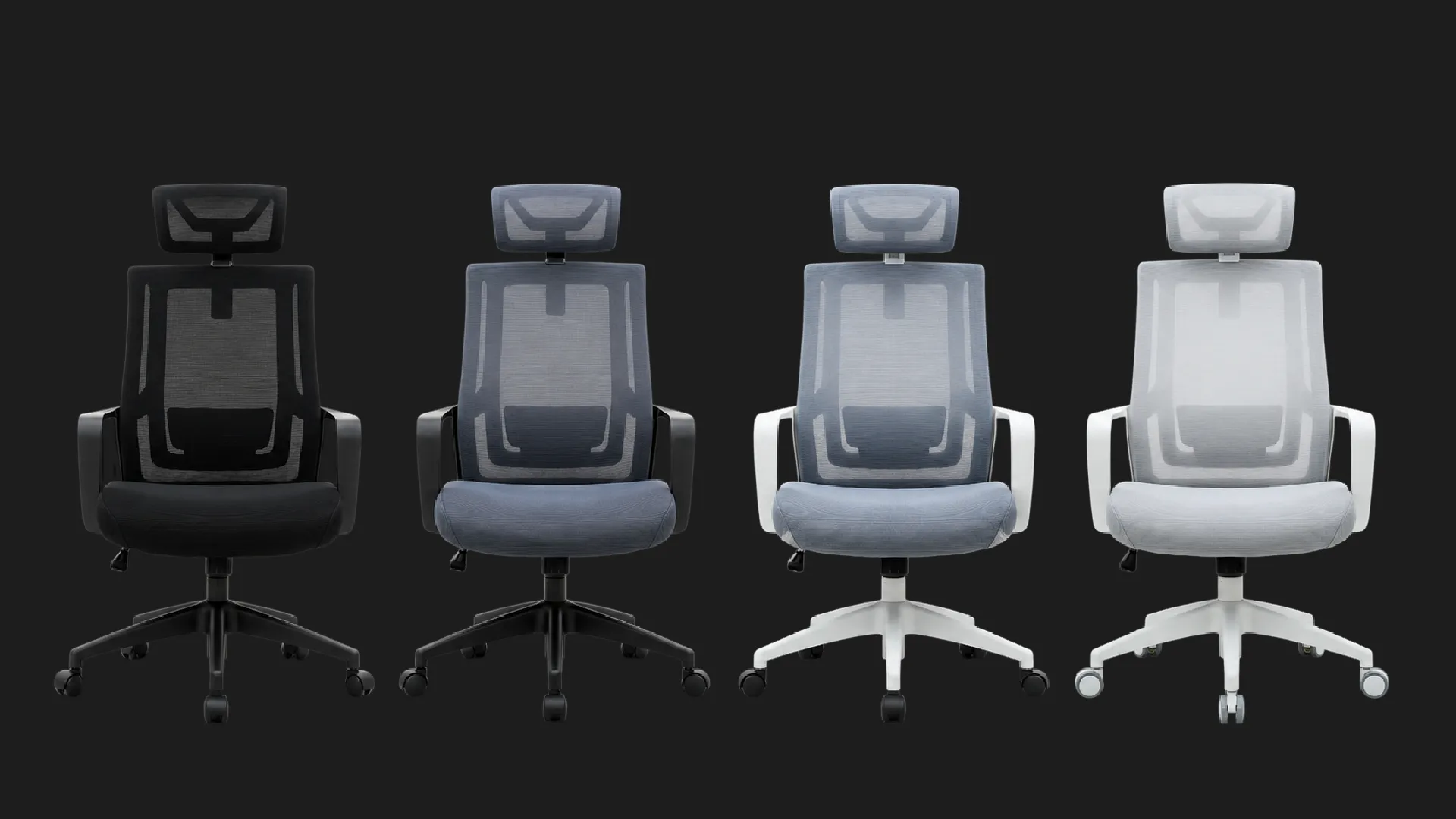 Крісло офісне Officepro Harmony OC310-B-B-B (Black) (UA)