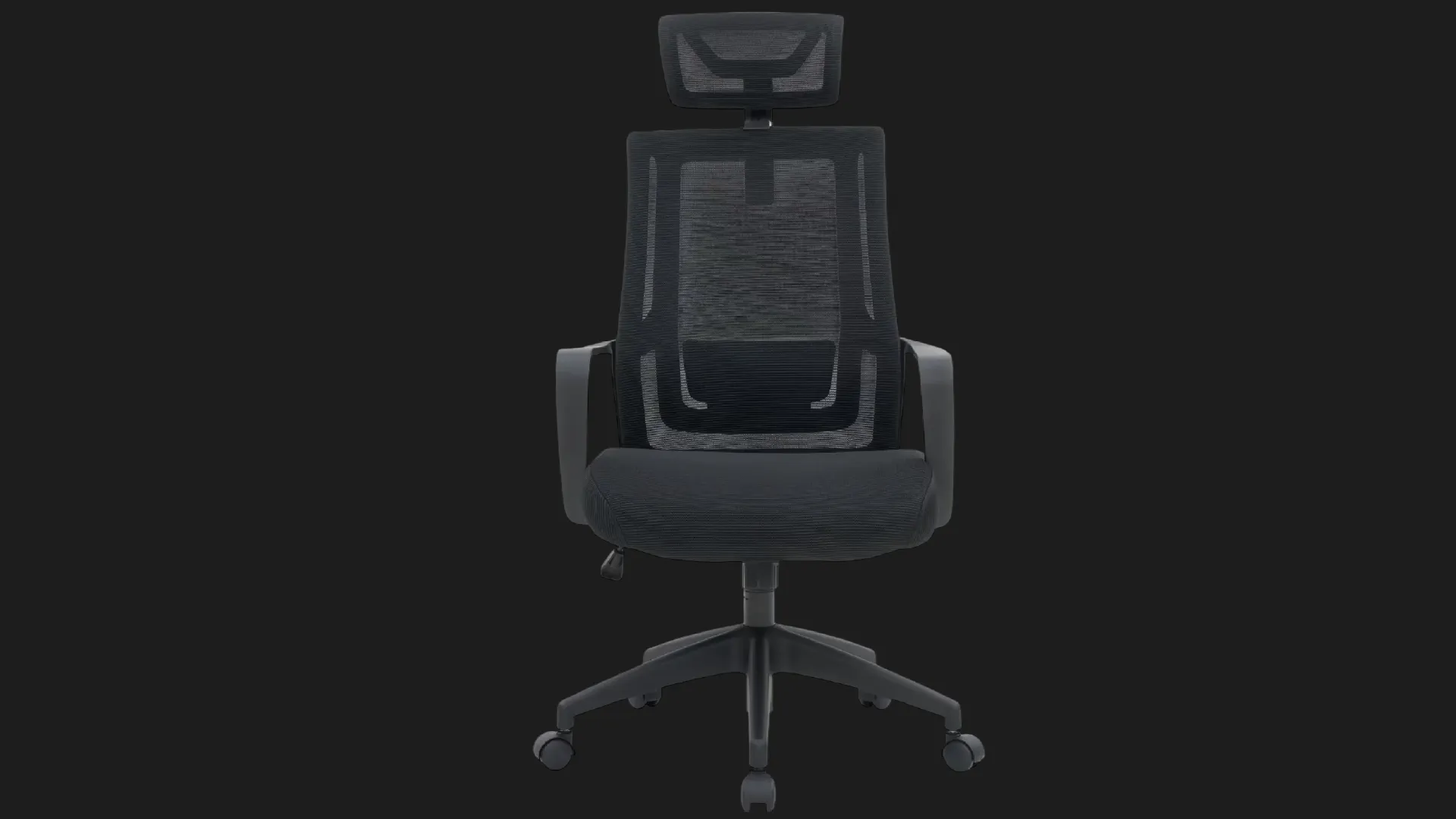 Крісло офісне Officepro Harmony OC310-B-B-B (Black) (UA)