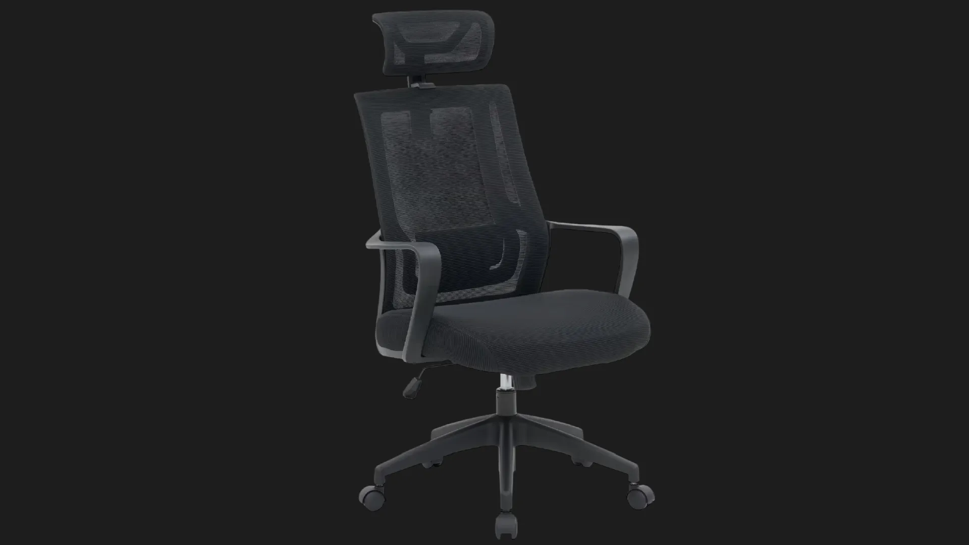 Крісло офісне Officepro Harmony OC310-B-B-B (Black) (UA)