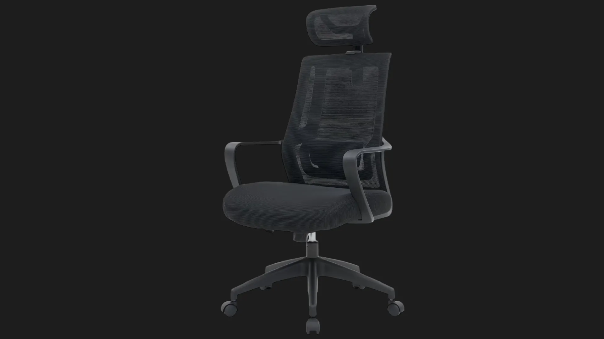 Крісло офісне Officepro Harmony OC310-B-B-B (Black) (UA)
