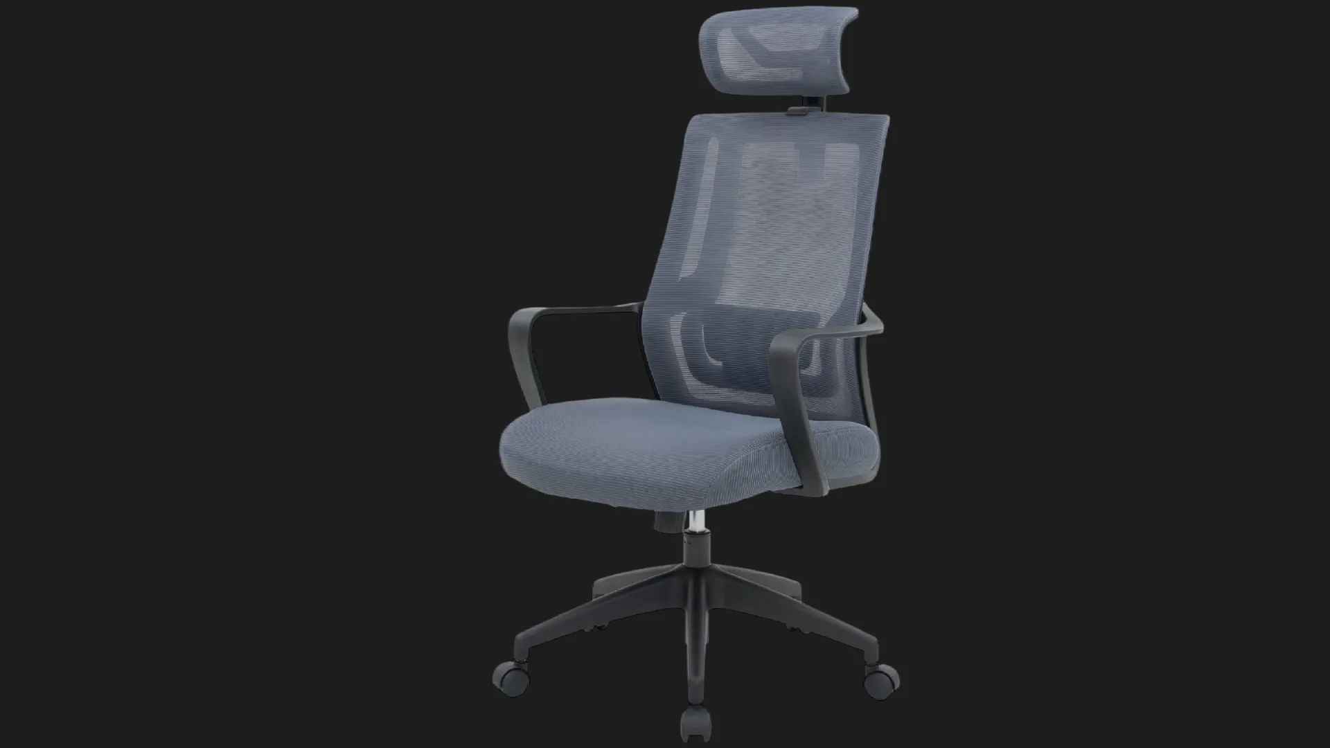 Крісло офісне Officepro Harmony OC310-B-G-G (Black/Gray) (UA)