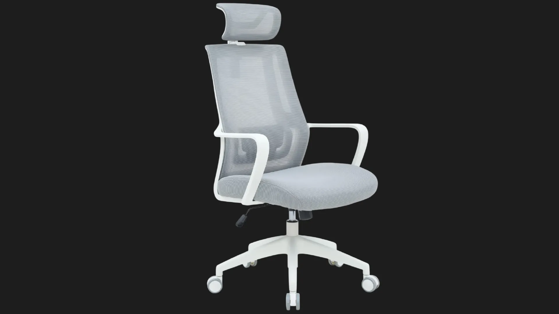 Кресло офисное Officepro Harmony OC310-W-LG-LG (White/Light Gray) (UA)