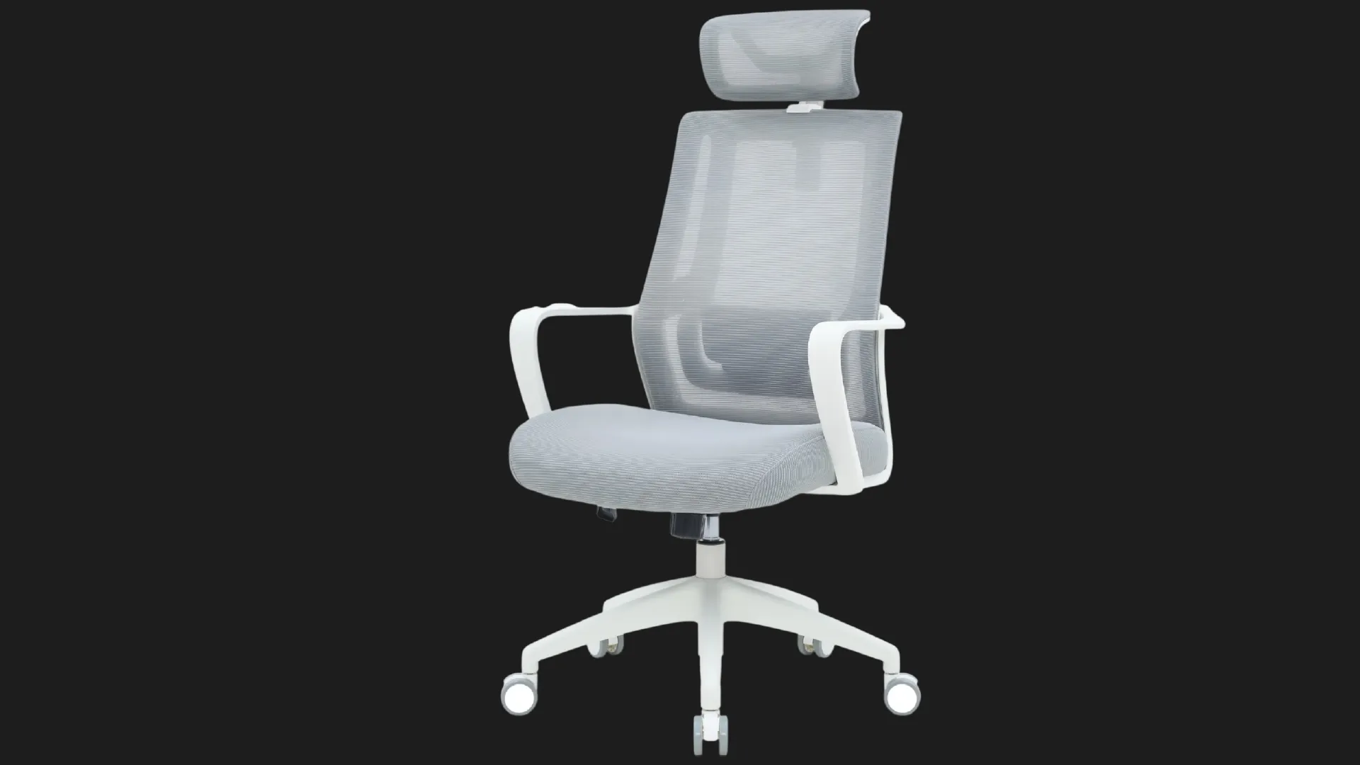 Кресло офисное Officepro Harmony OC310-W-LG-LG (White/Light Gray) (UA)