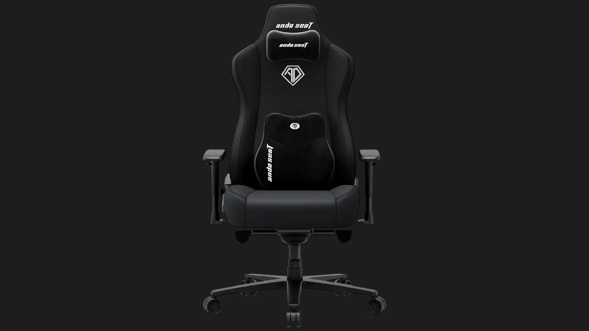 Кресло для геймерів Anda Seat Novis Plus Fabric Size XL (Black) (UA)