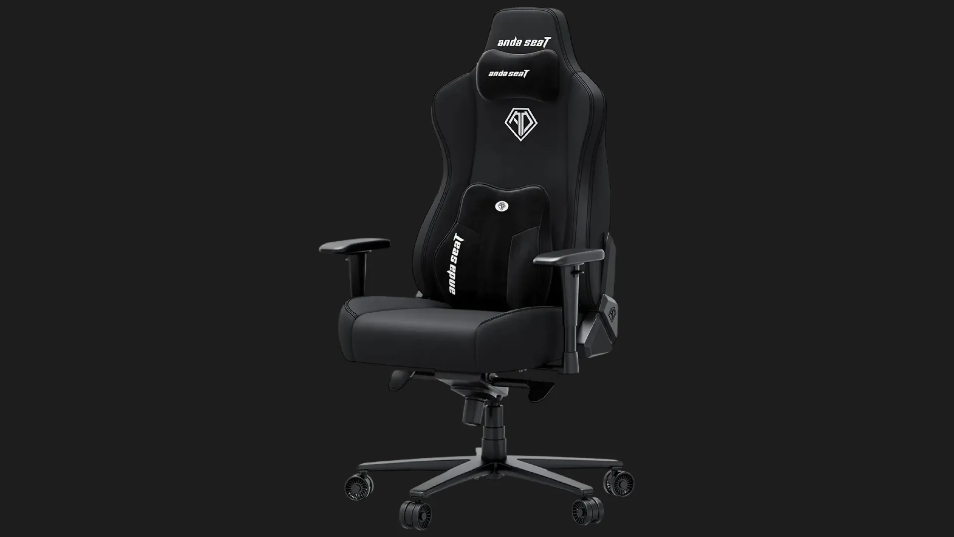 Кресло для геймерів Anda Seat Novis Plus Fabric Size XL (Black) (UA)