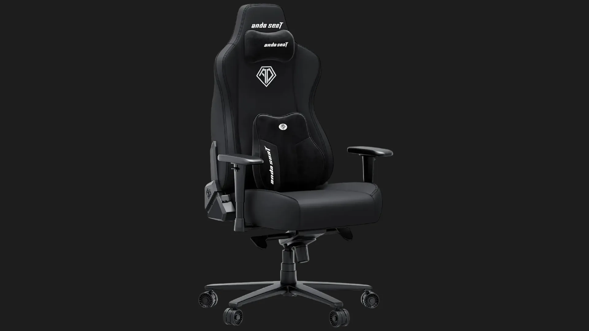Кресло для геймерів Anda Seat Novis Plus Fabric Size XL (Black) (UA)
