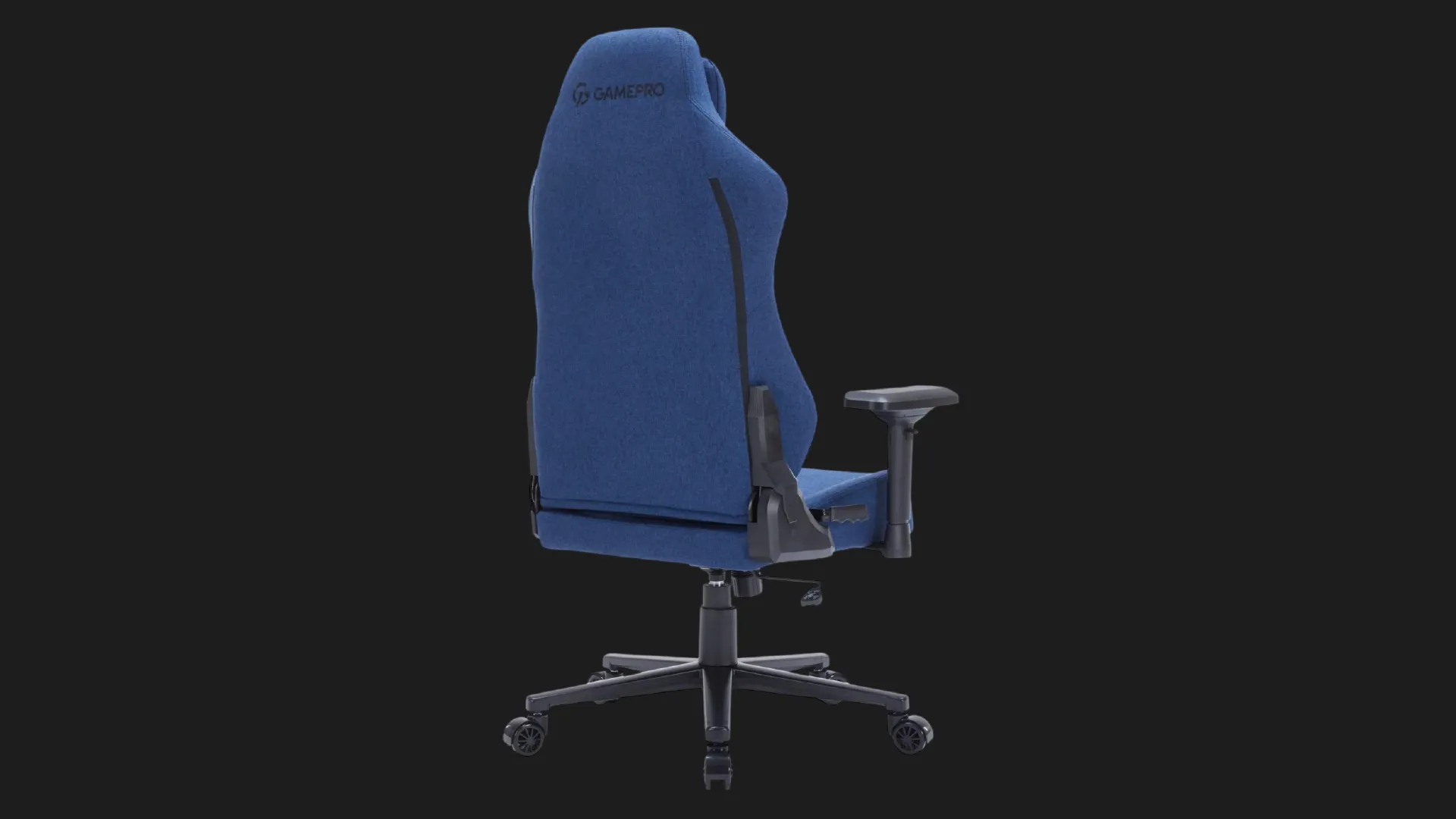 Крісло для геймерів GamePro FGC750DB Fabric (Dark Blue) (UA)