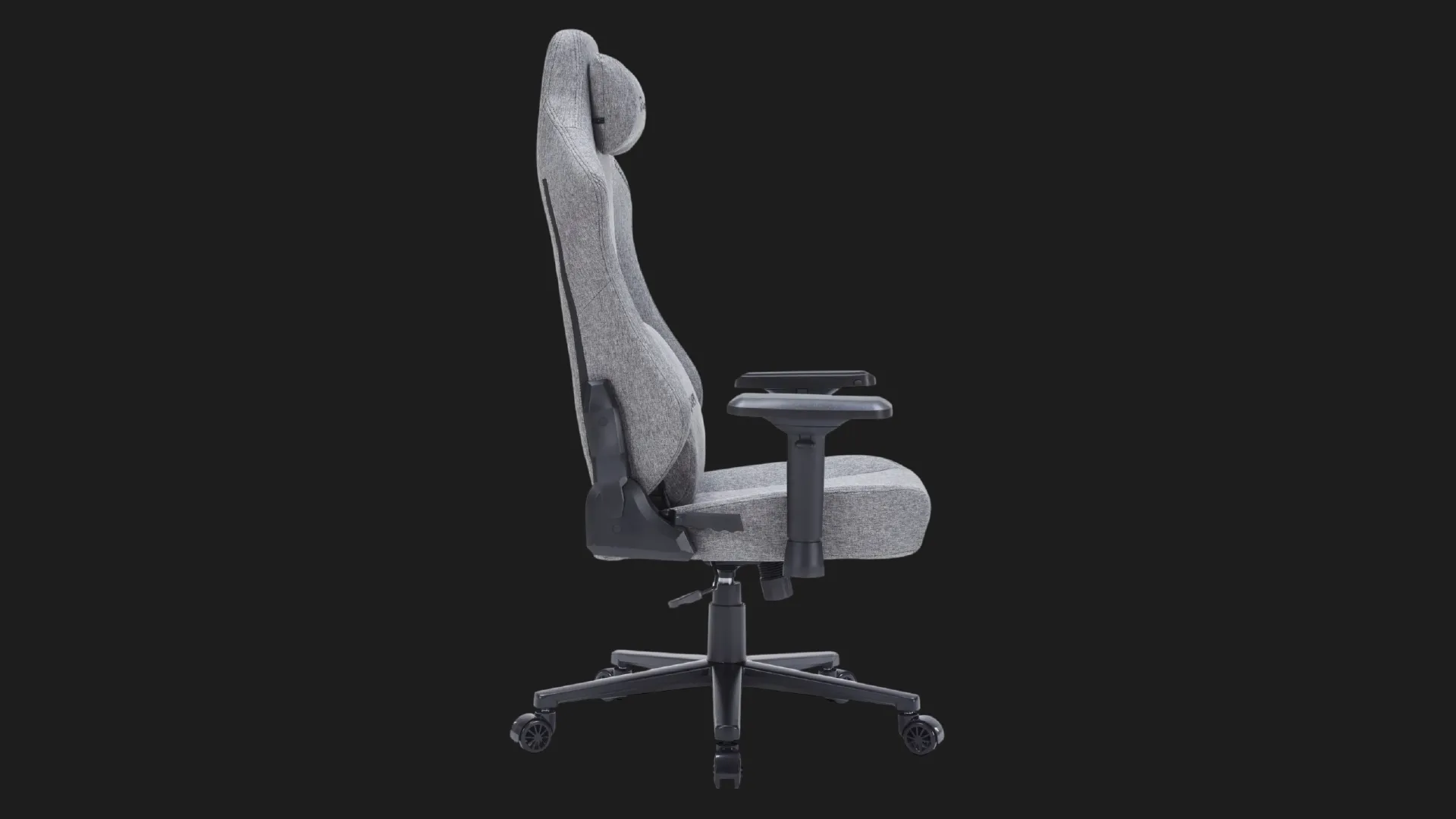 Крісло для геймерів GamePro FGC750DG Fabric (Dark Gray) (UA)
