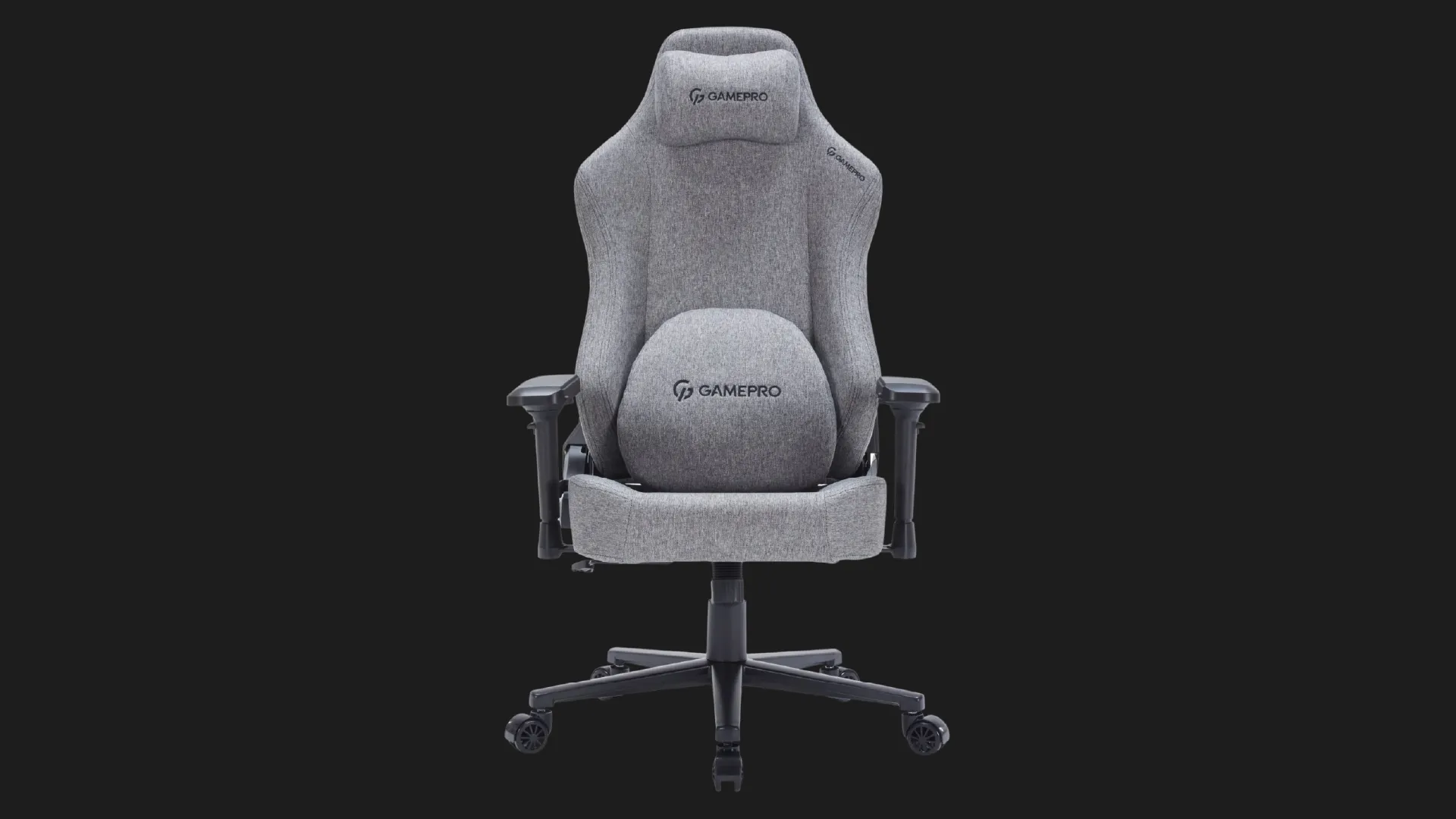 Кресло для геймеров GamePro FGC750DG Fabric (Dark Gray) (UA)