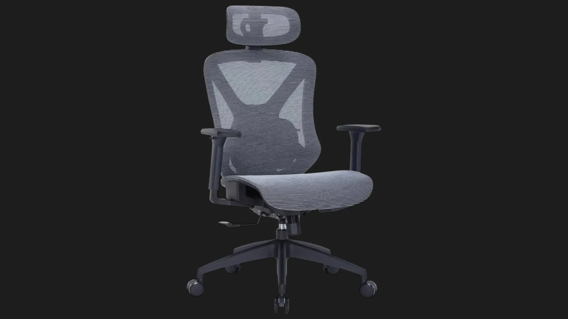 Крісло офісне Officepro Atlas OC630-B-DG-DG (Black/Dark Gray) (OC630-B-DG-DG)